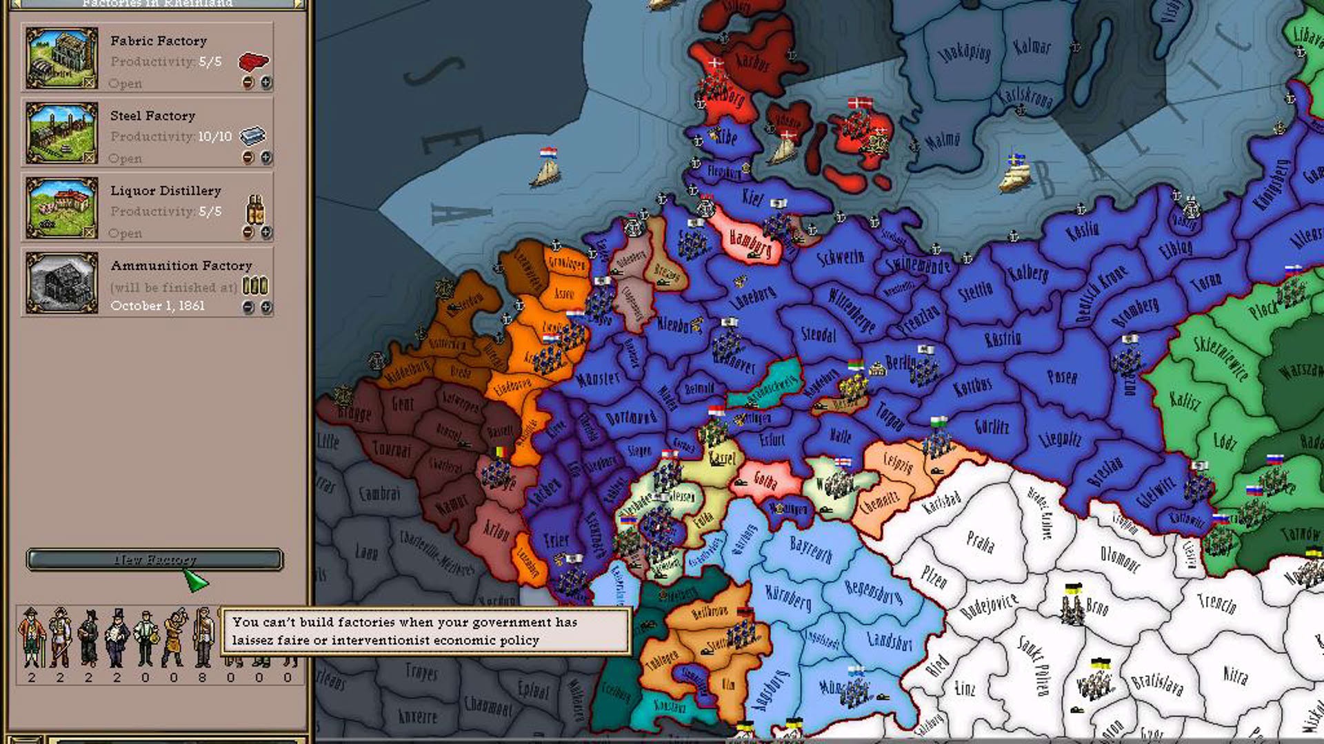 Screenshot for Victoria: Revolutions