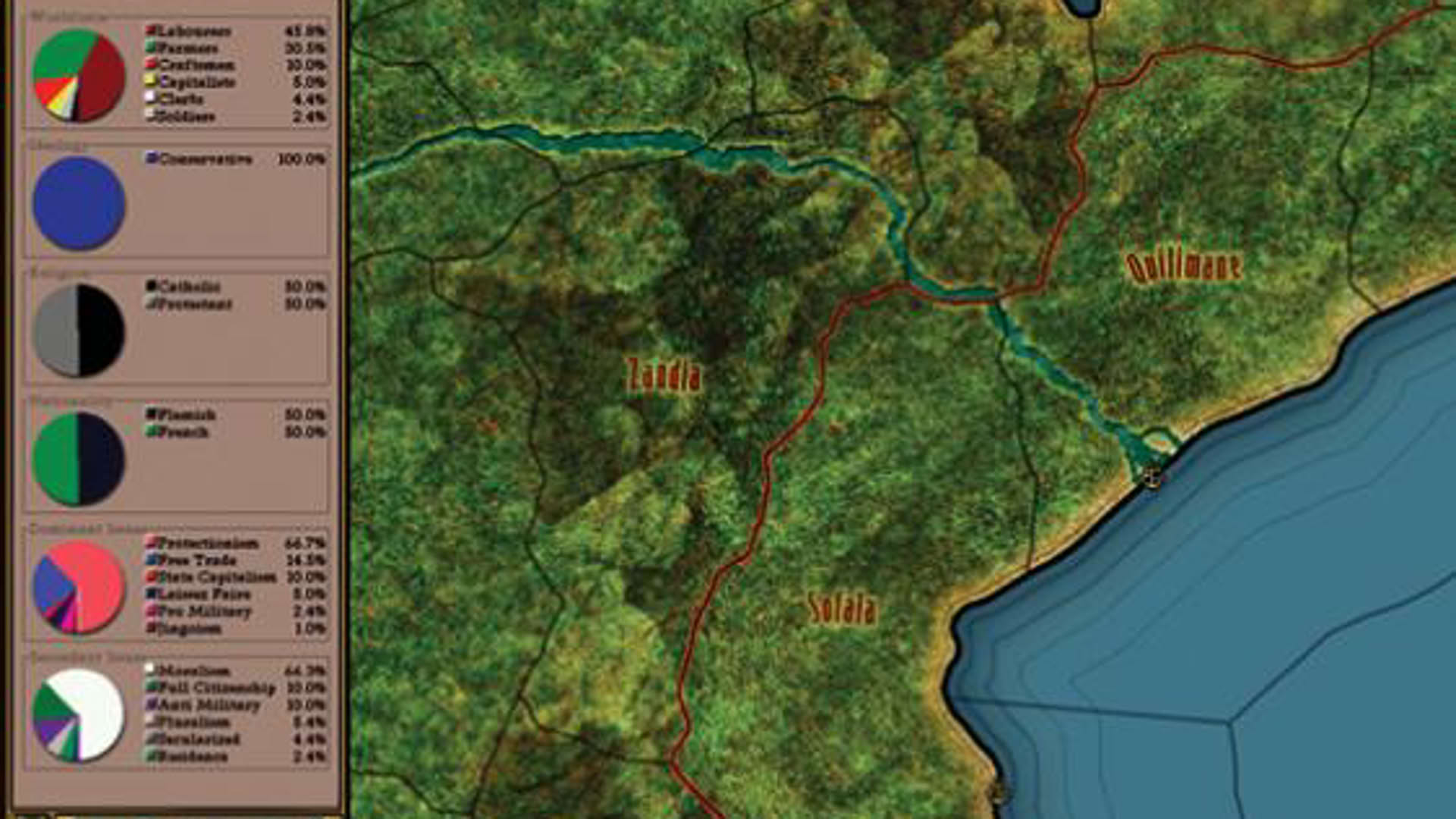 Screenshot for Victoria: Revolutions