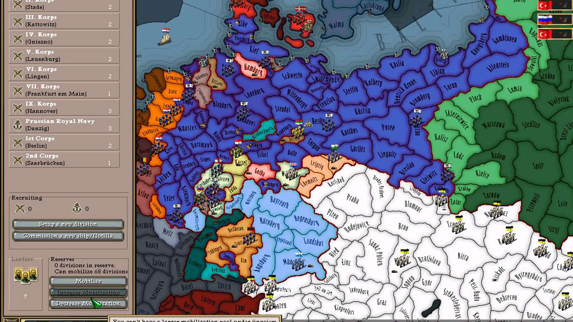 Screenshot for Victoria: Revolutions