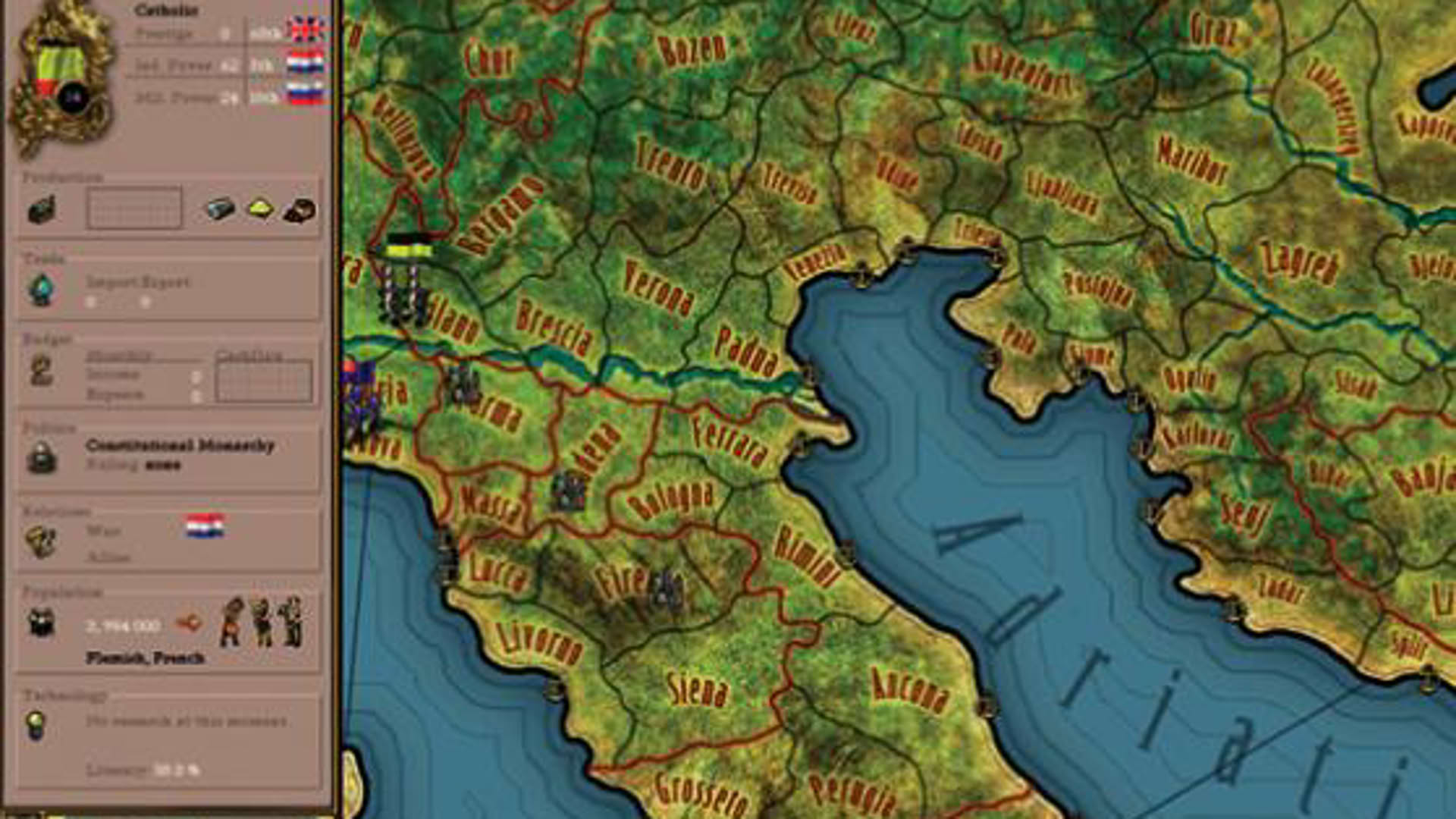 Screenshot for Victoria: Revolutions