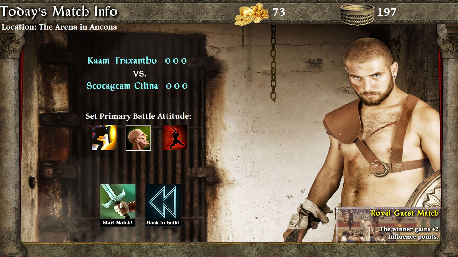 Screenshot for Elysium: Blood Games
