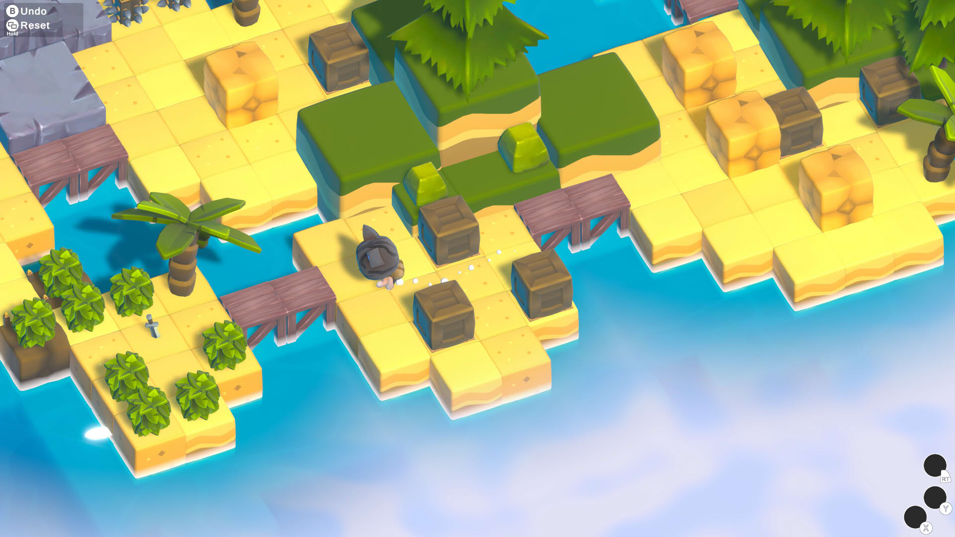 Screenshot for Sokocat: Castaway