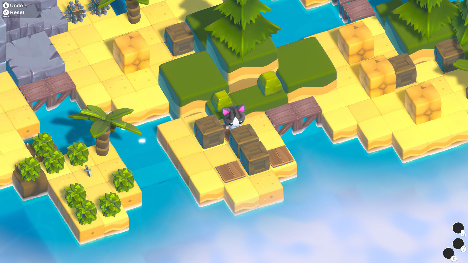 Screenshot for Sokocat: Castaway