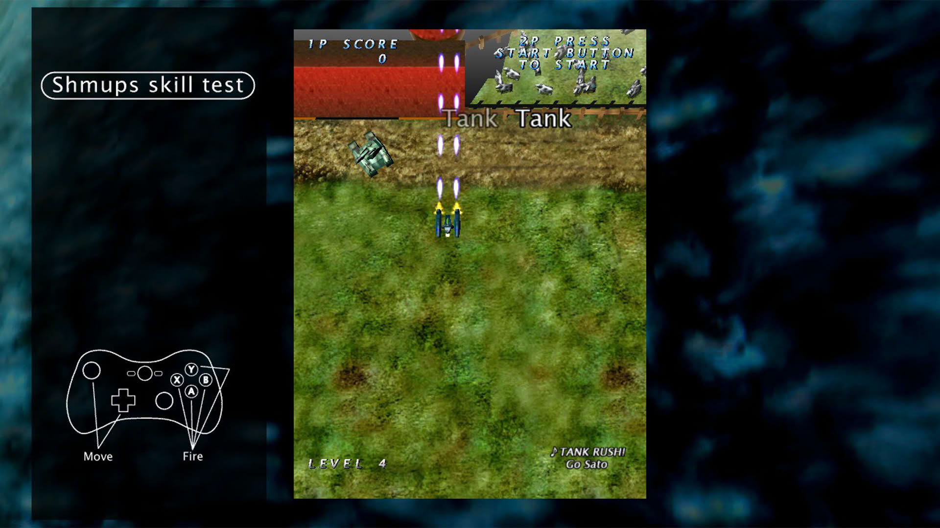 Screenshot for Shmups Skill Test