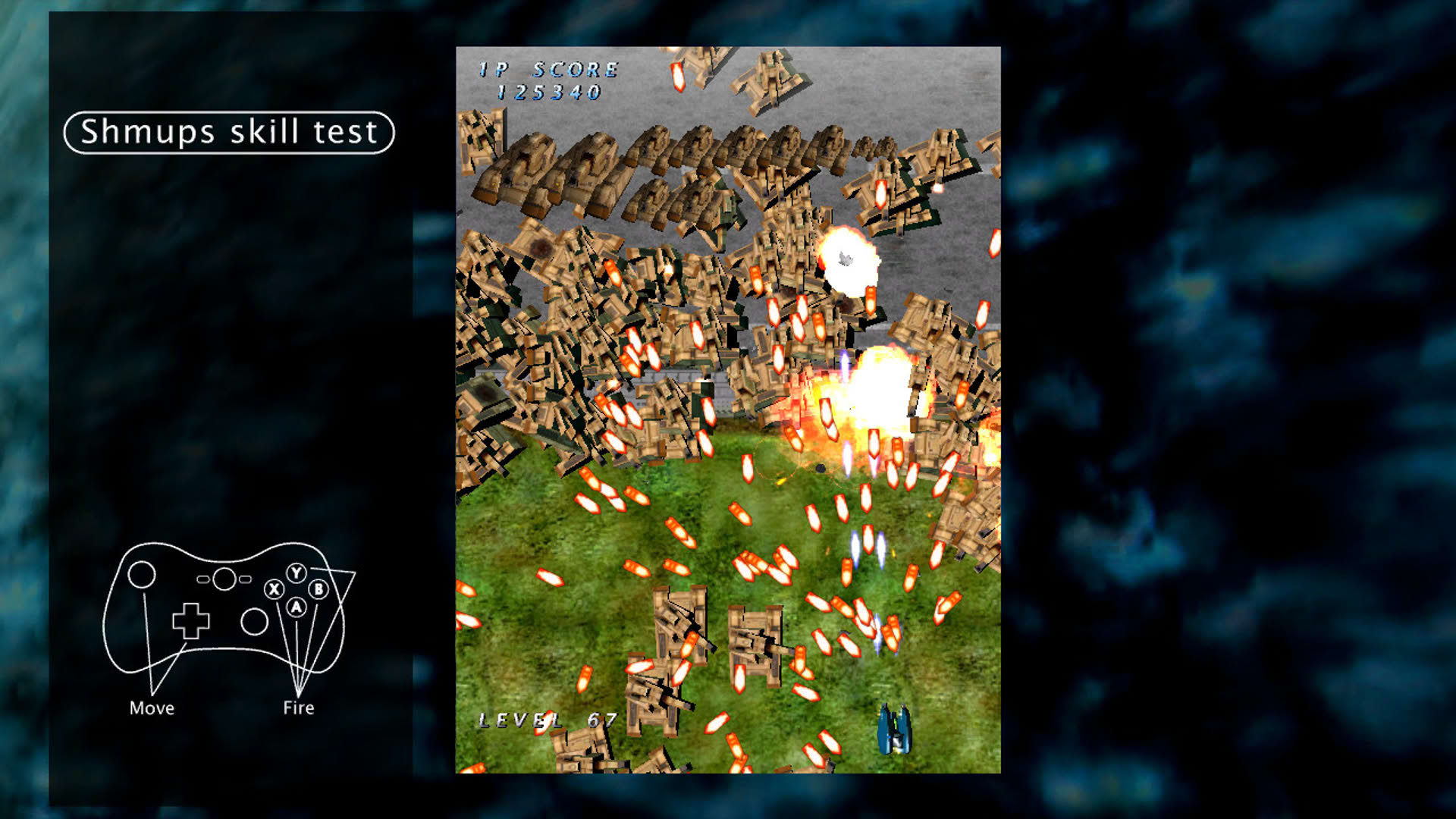 Screenshot for Shmups Skill Test