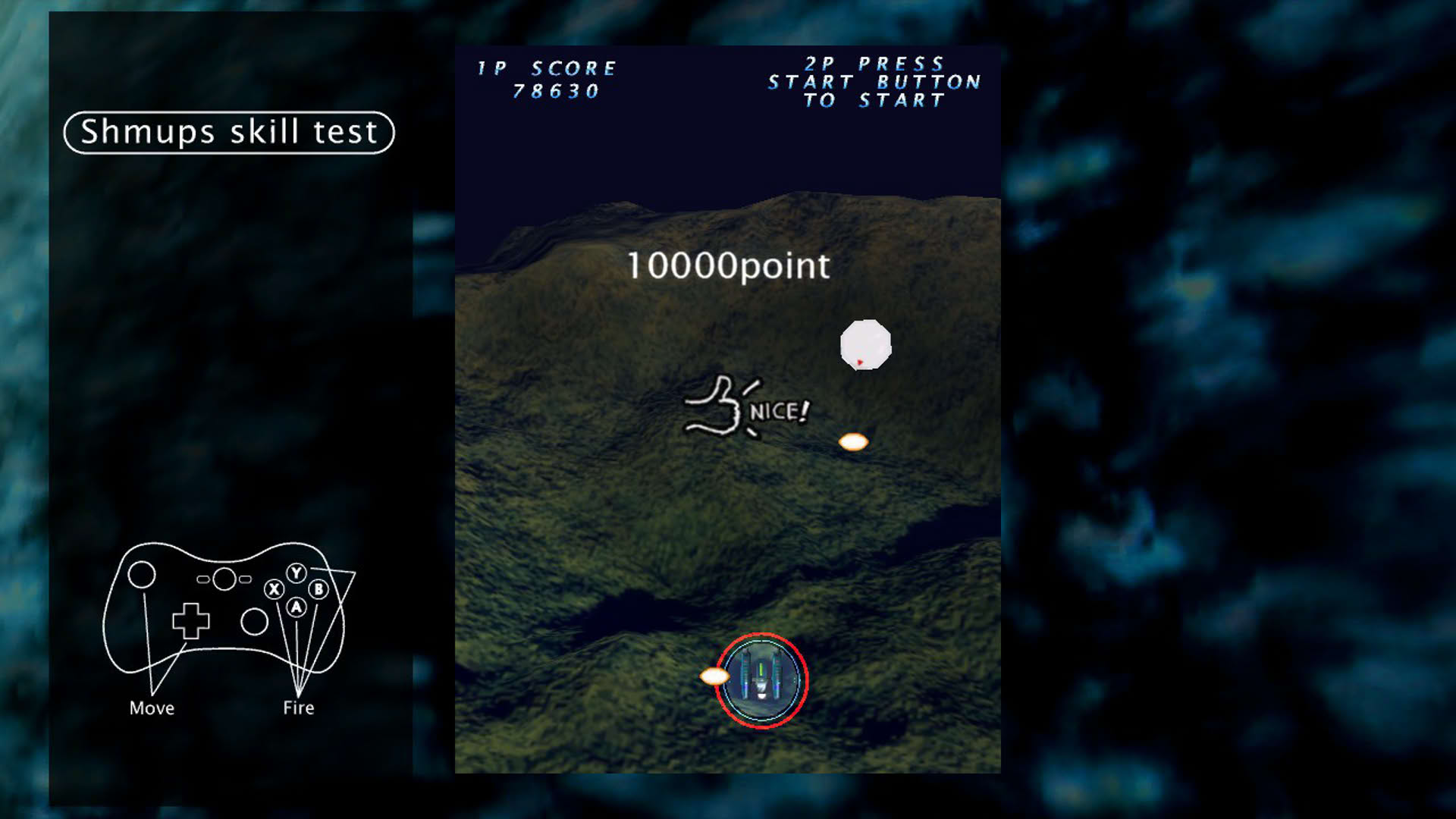 Screenshot for Shmups Skill Test