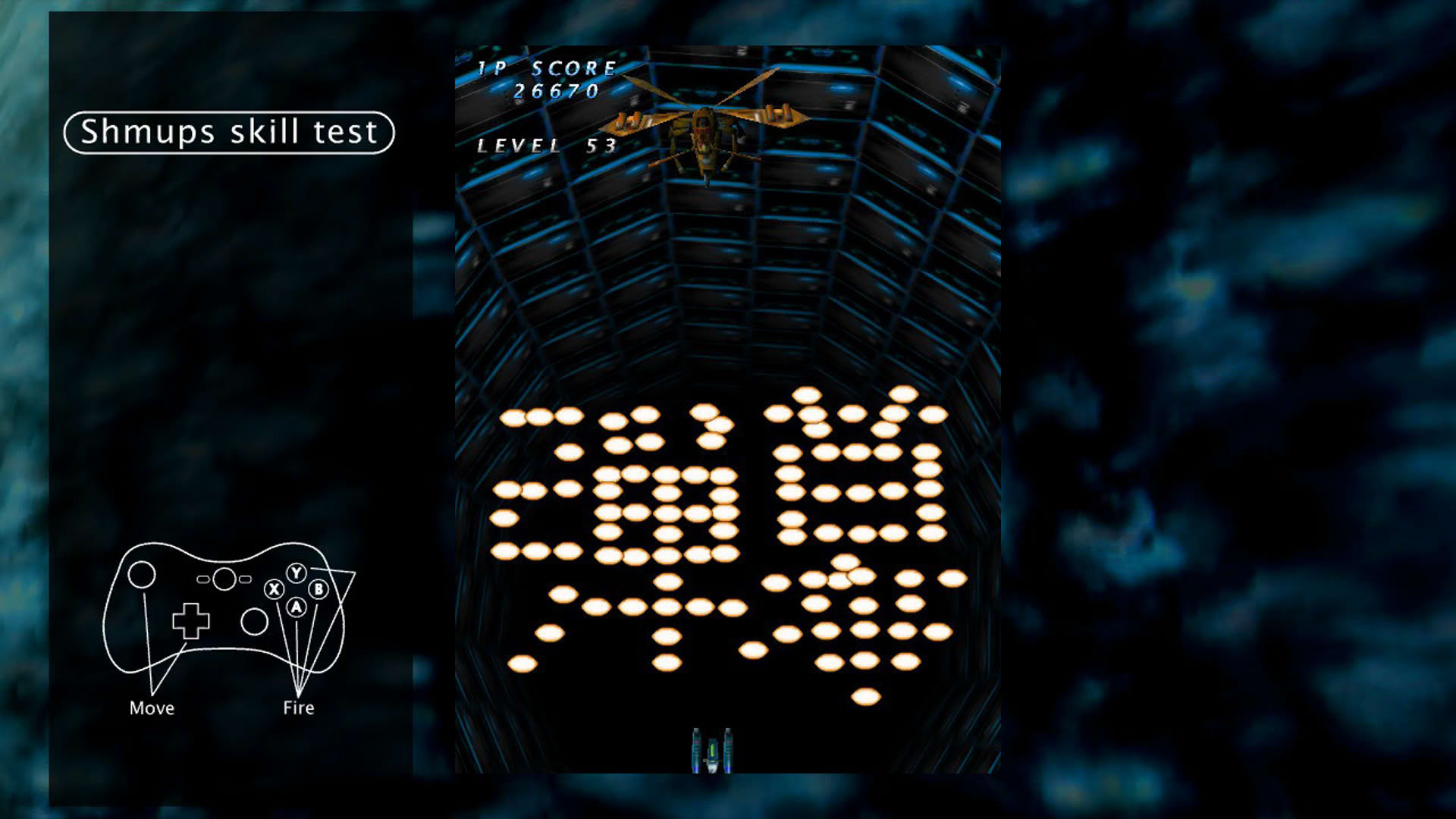 Screenshot for Shmups Skill Test