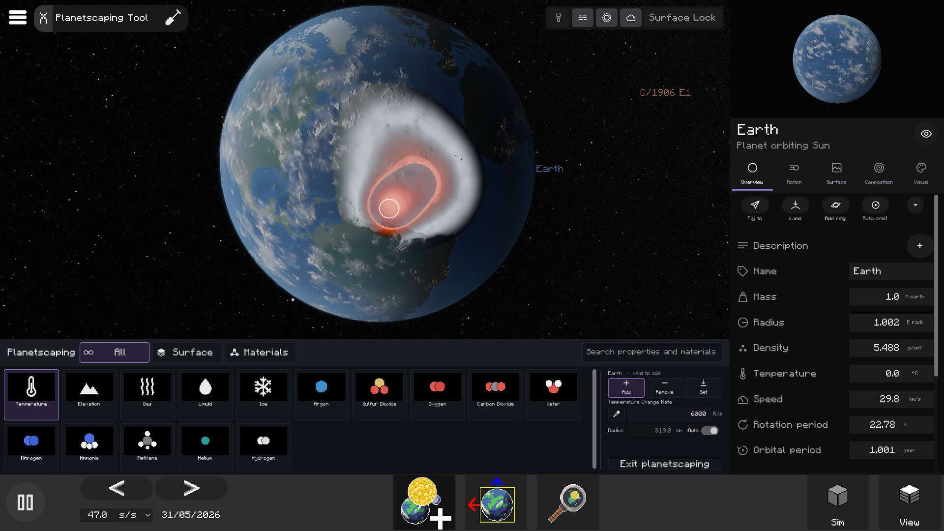 Screenshot for Solar Sandbox