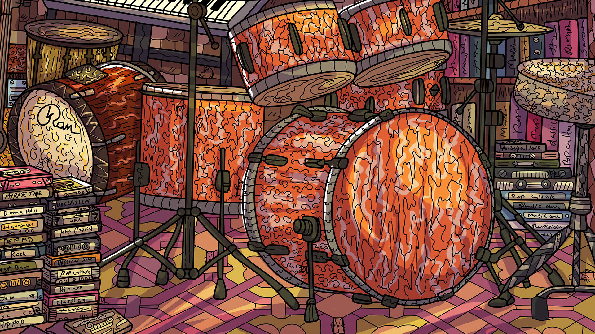 Screenshot for 100 Music Cats