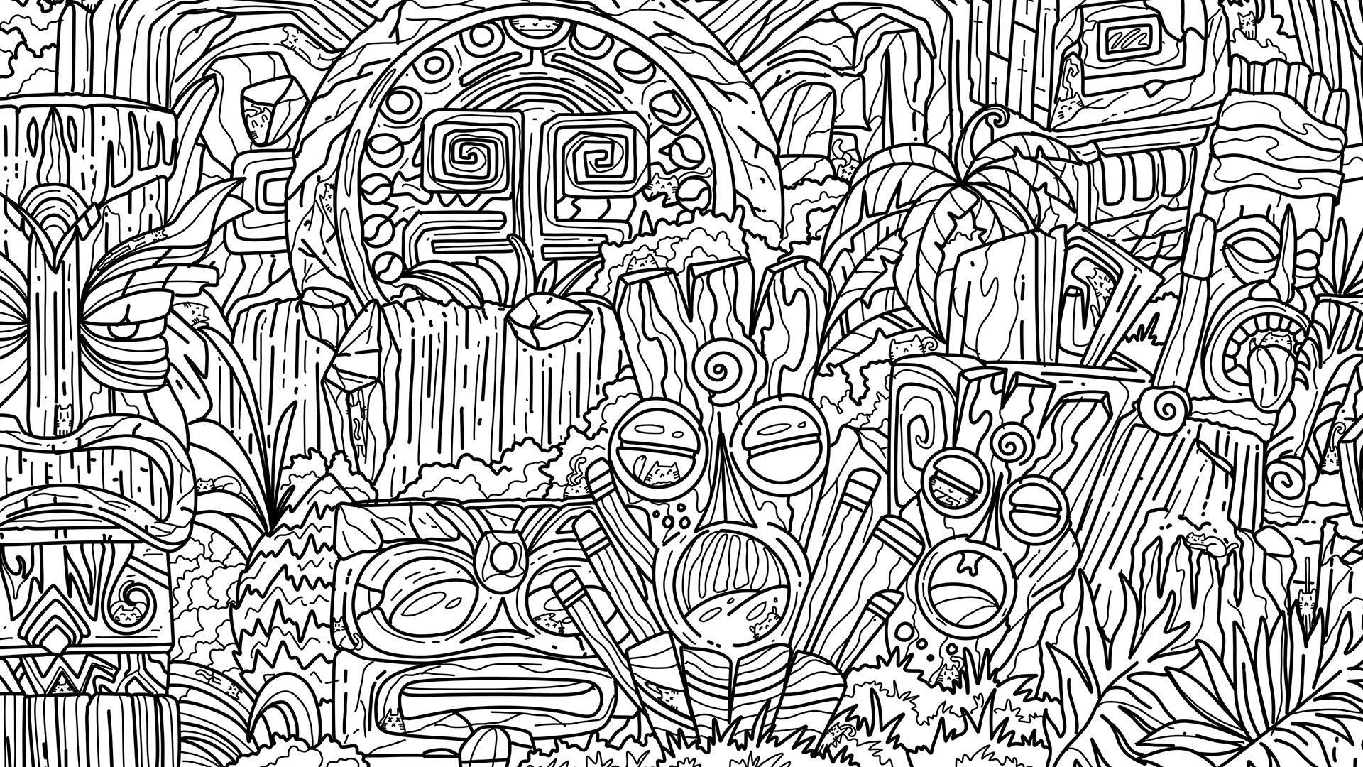 Screenshot for 100 Tiki Cats
