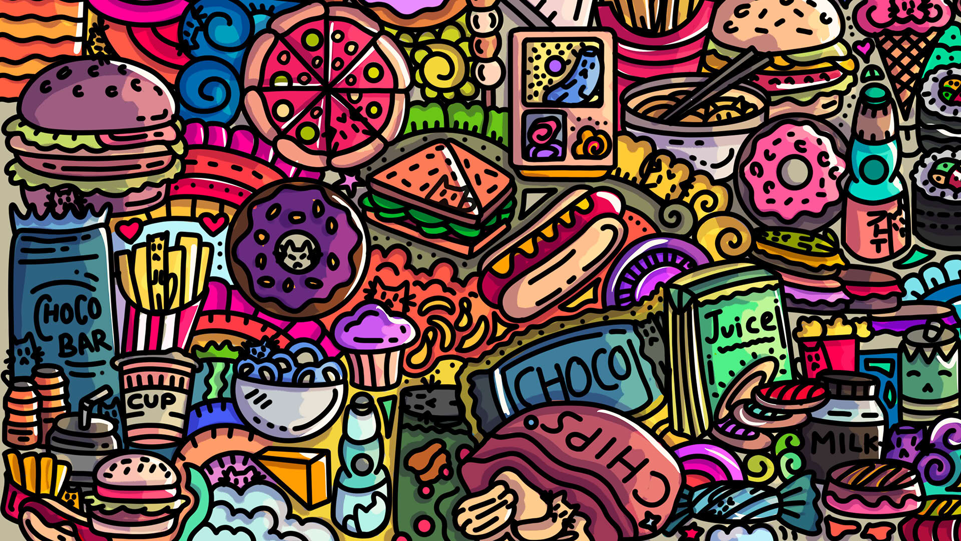 Screenshot for 100 Snack Cats