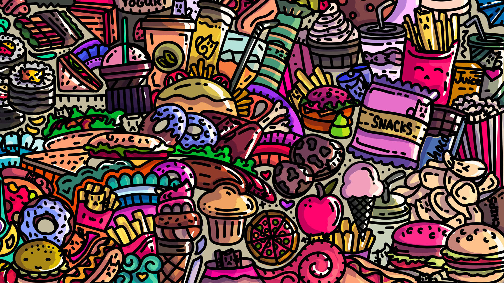 Screenshot for 100 Snack Cats