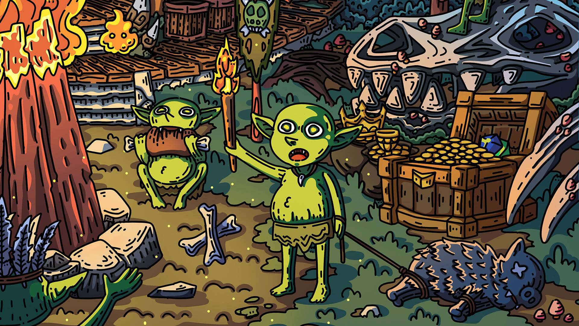 Screenshot for 100 Goblin Cats