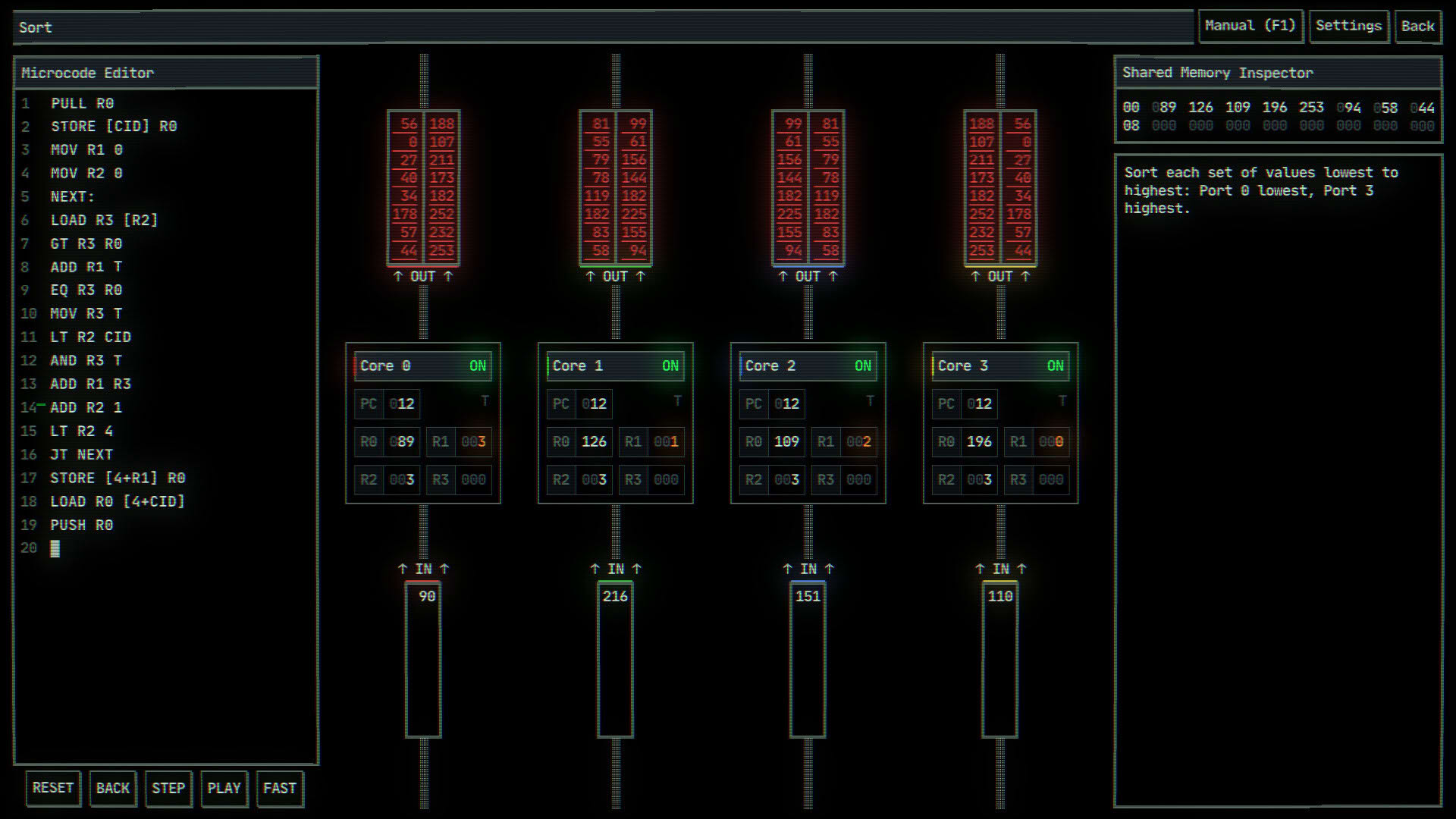 Screenshot for Lane-4: A dystopian Programming Thriller