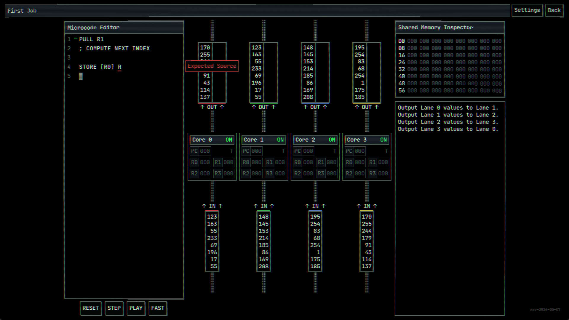 Screenshot for Lane-4: A dystopian Programming Thriller