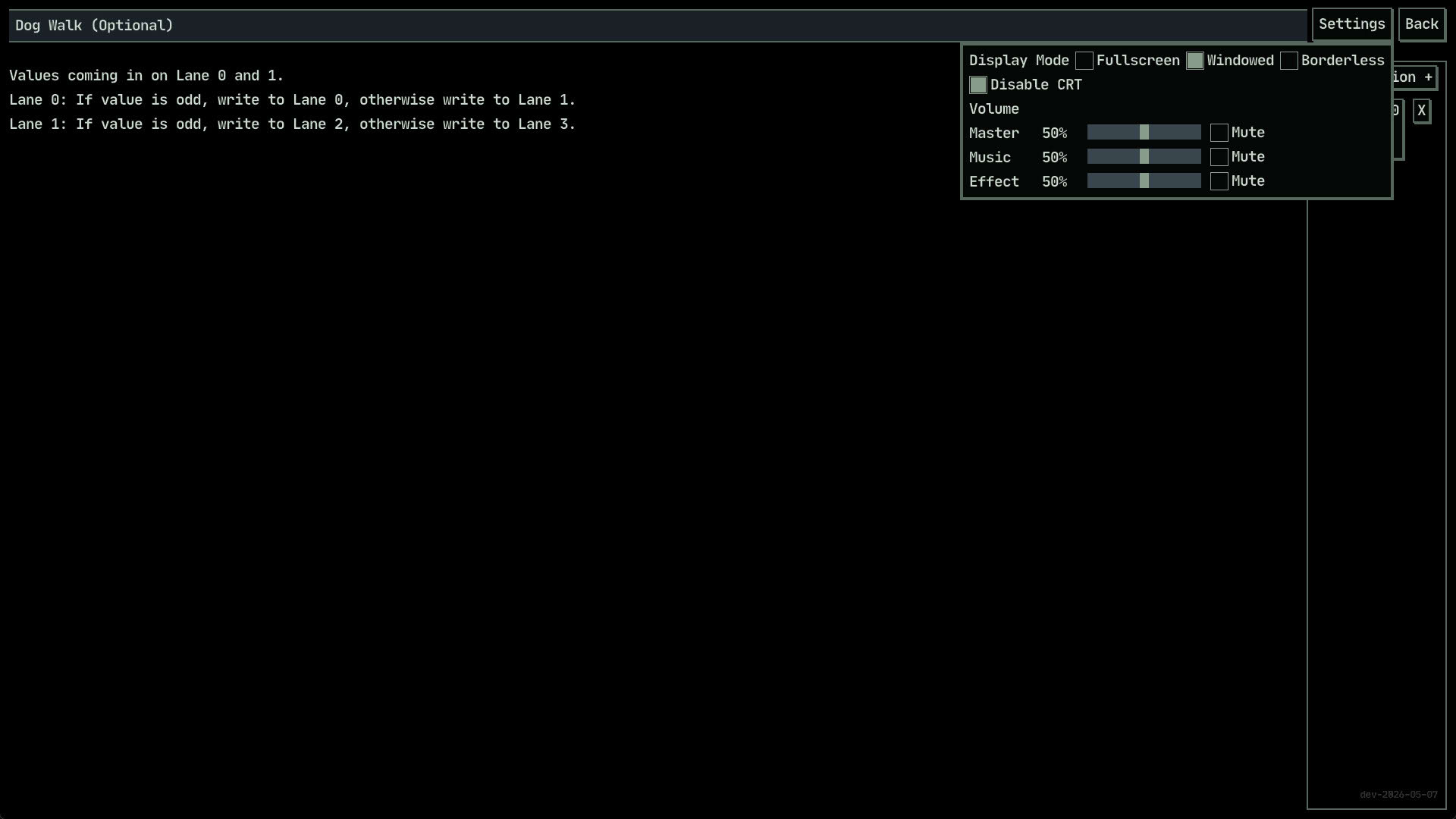 Screenshot for Lane-4: A dystopian Programming Thriller