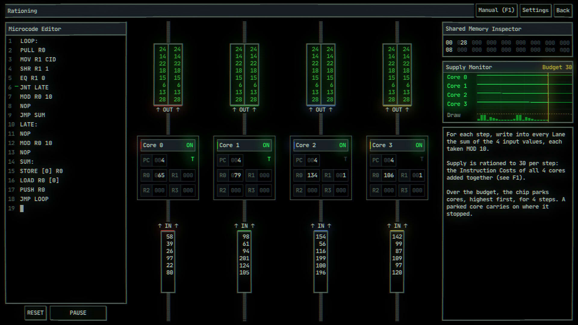 Screenshot for Lane-4: A dystopian Programming Thriller