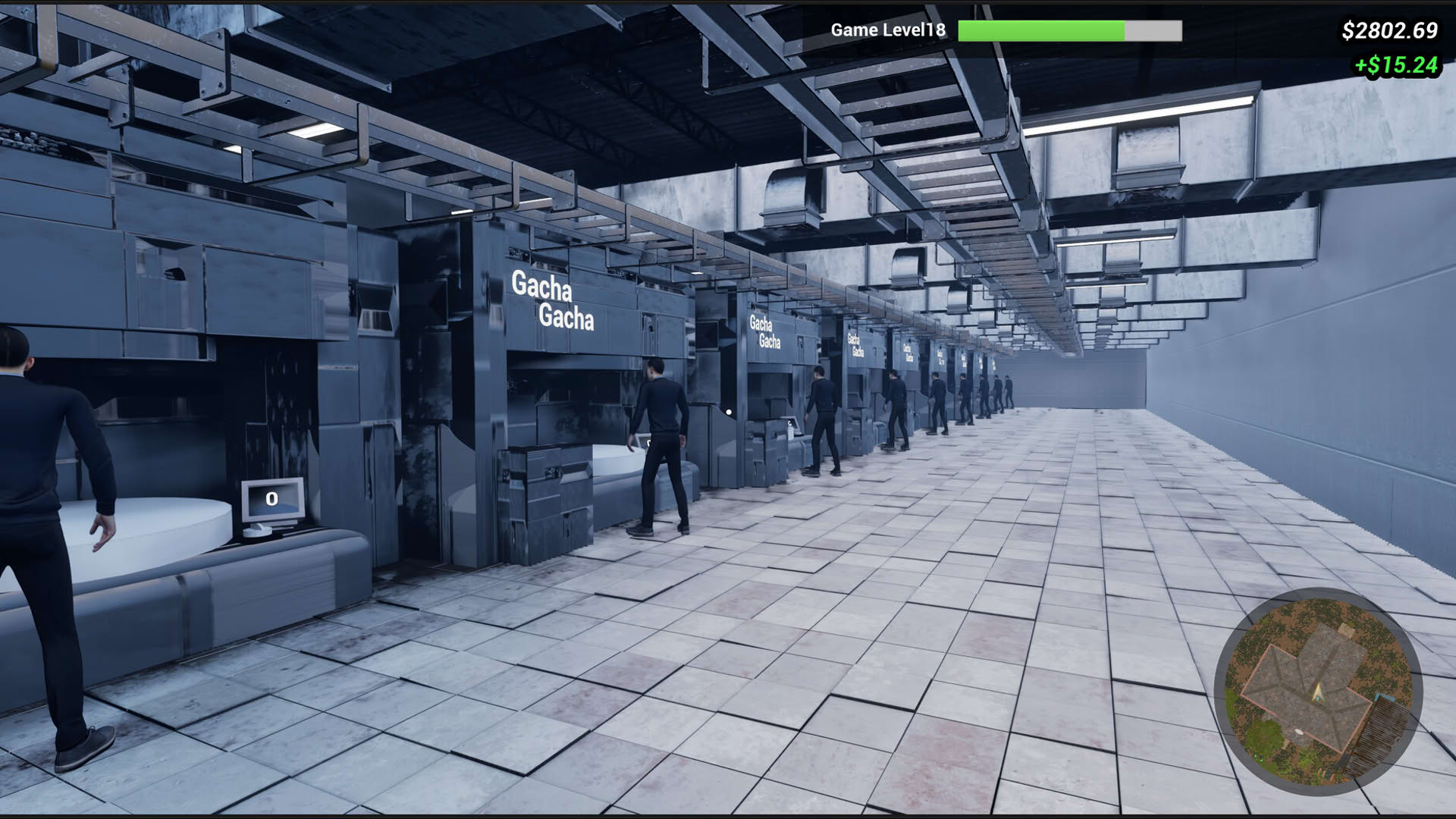 Screenshot for BROMS: Battle Royale Management Simulator