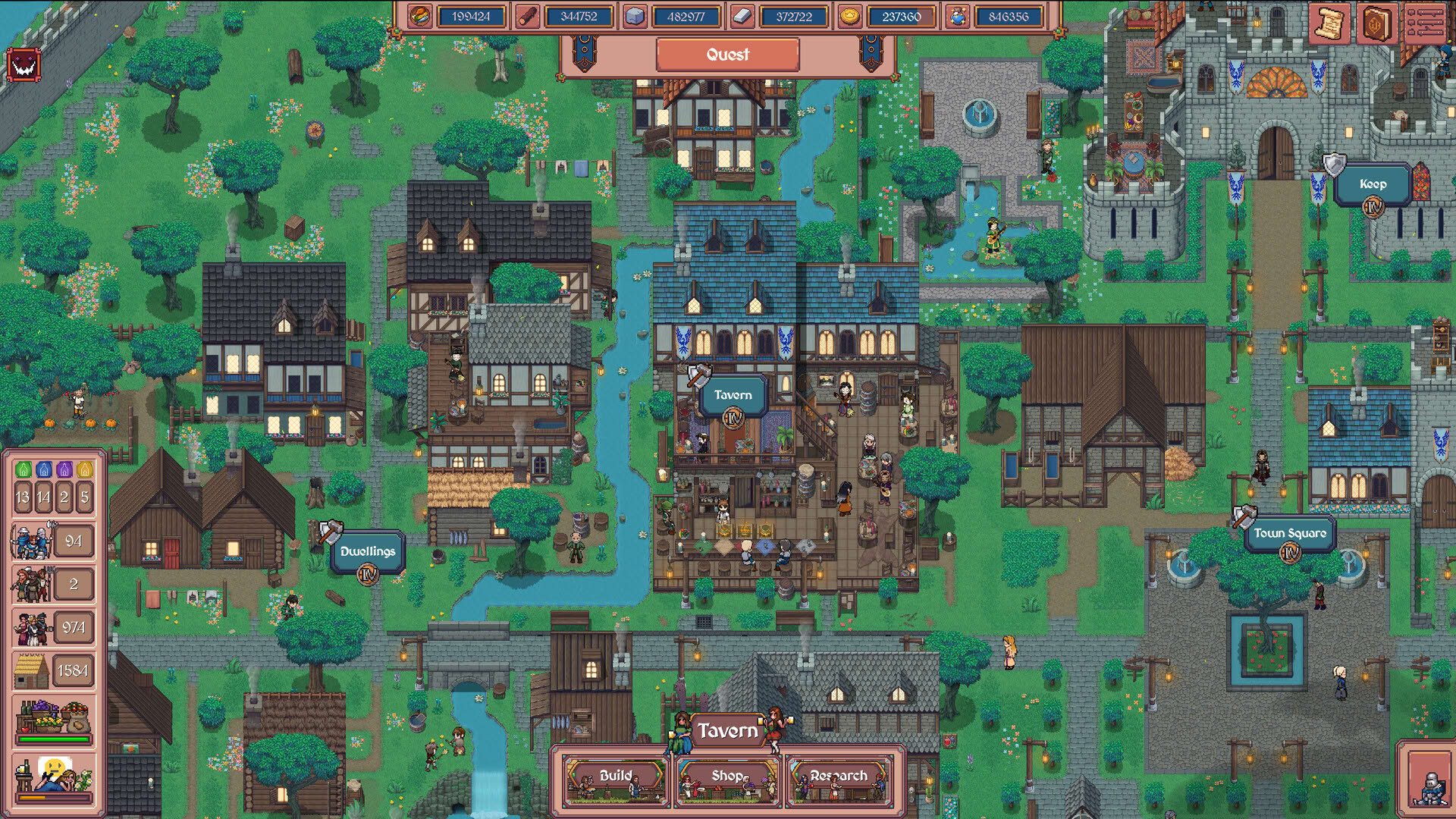 Screenshot for Hearth and Hamlet