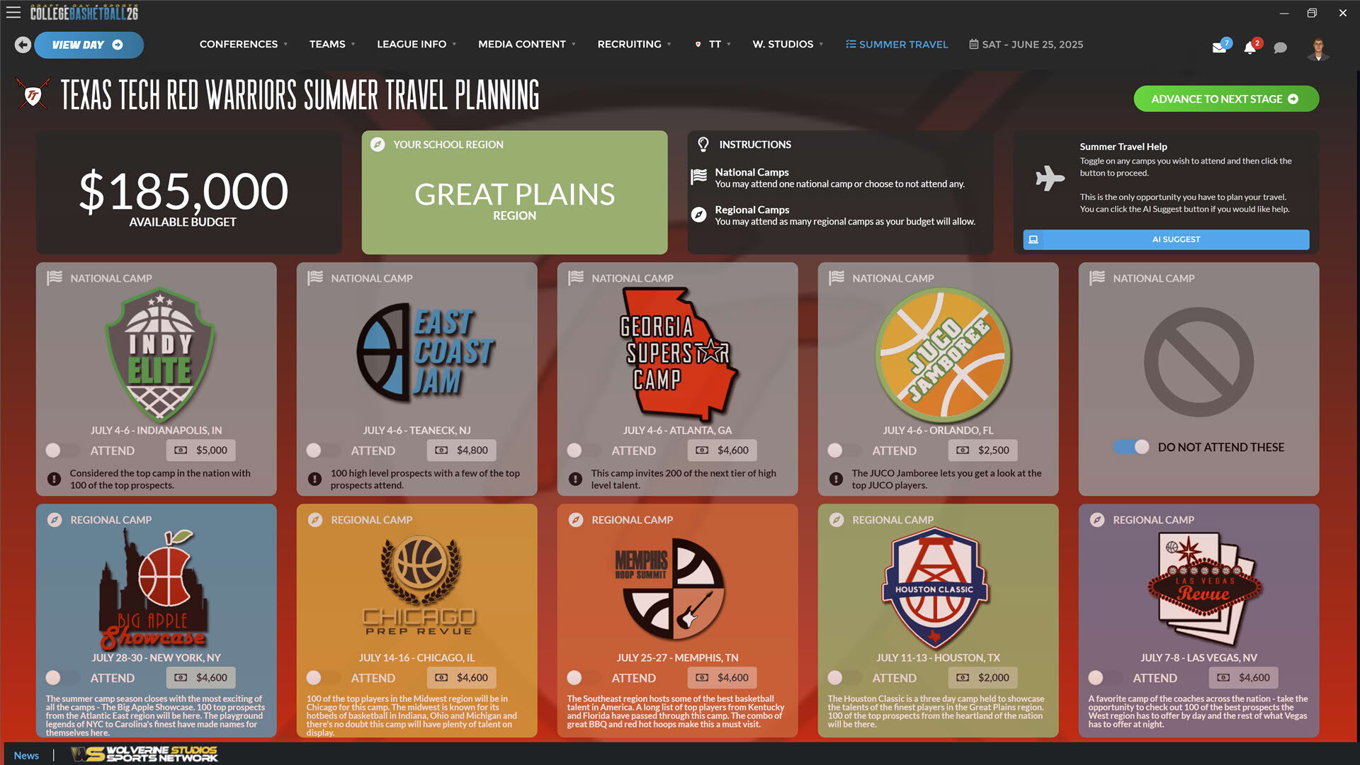 Screenshot for Draft Day Sports: College Basketball 26