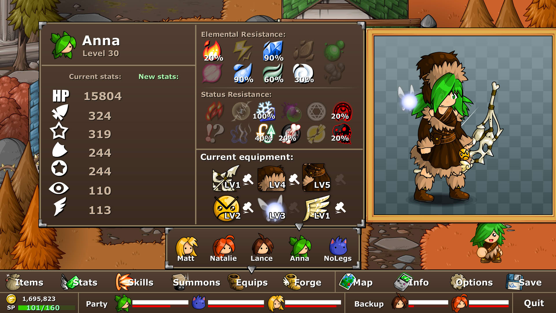 Screenshot for Epic Battle Fantasy 5