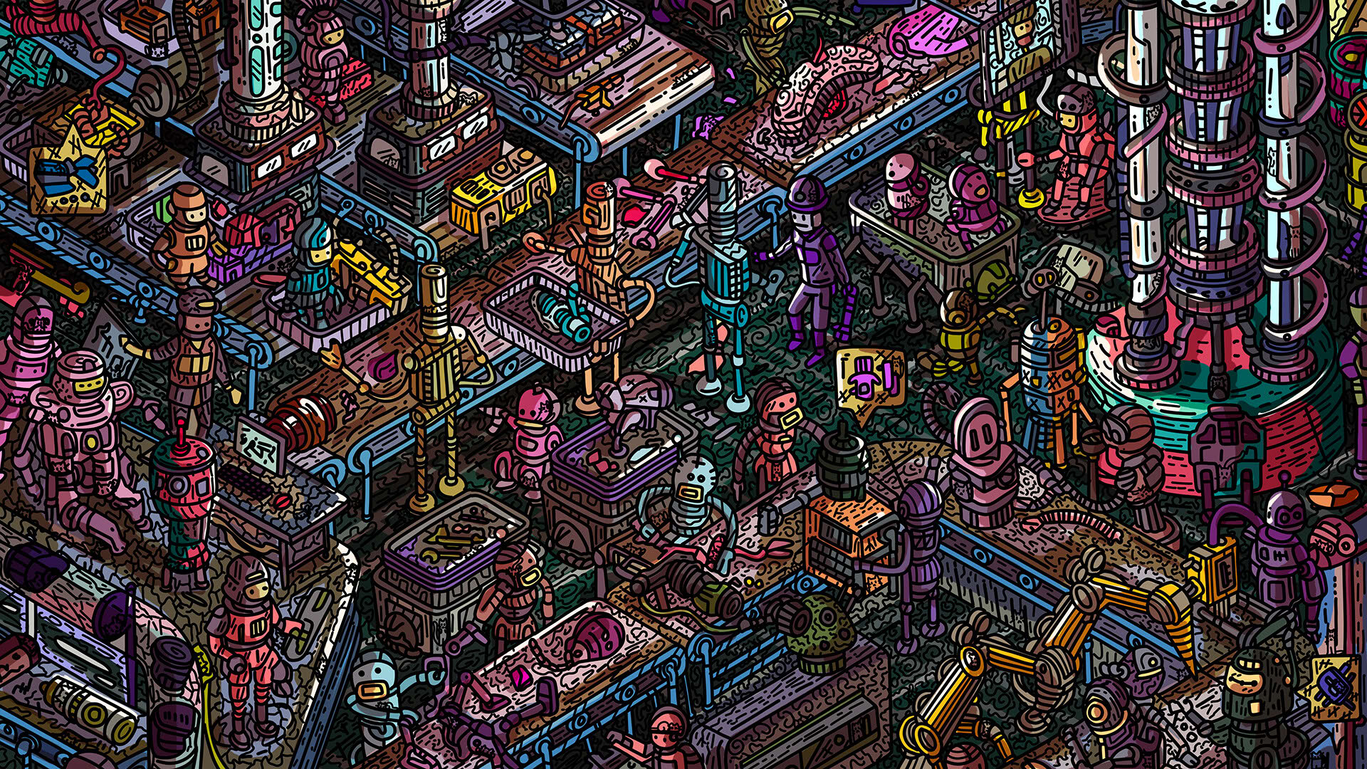 Screenshot for 100 Factory Cats