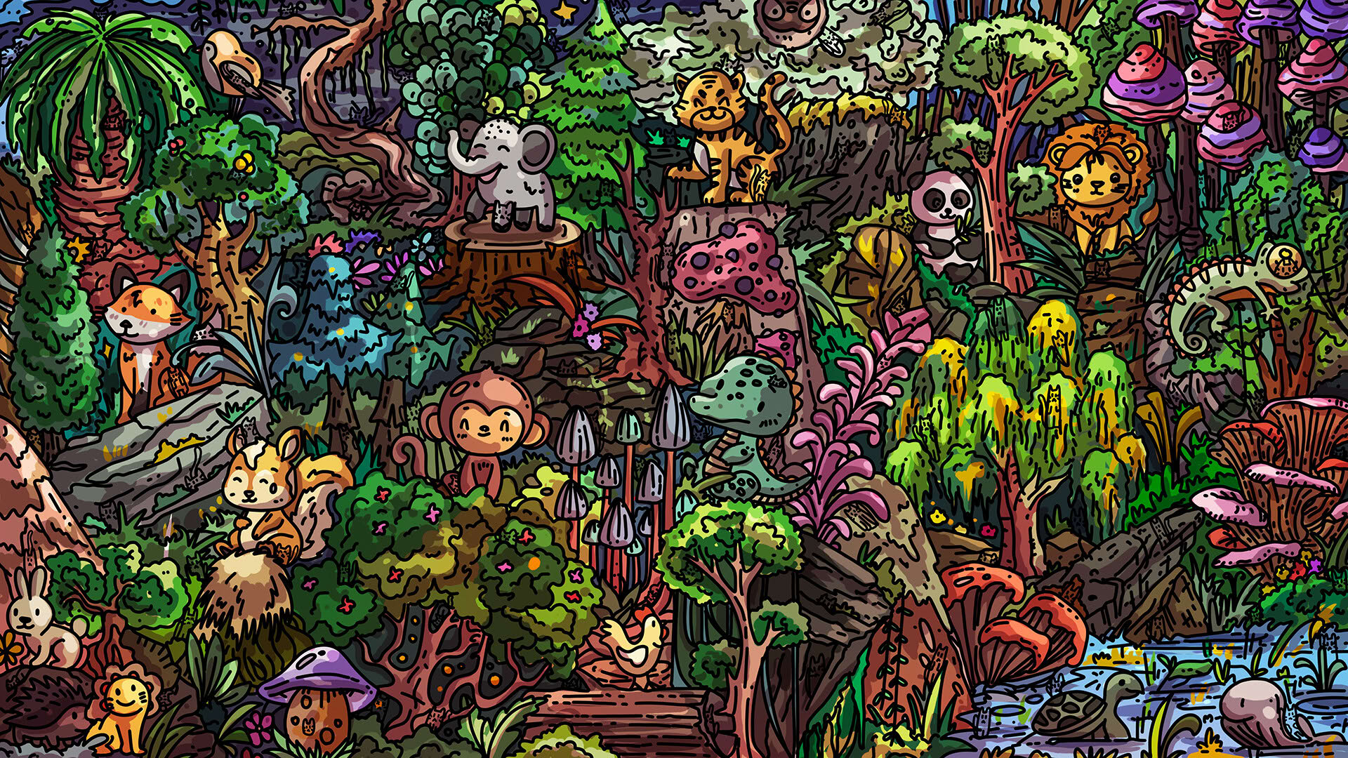 Screenshot for 100 Nature Cats