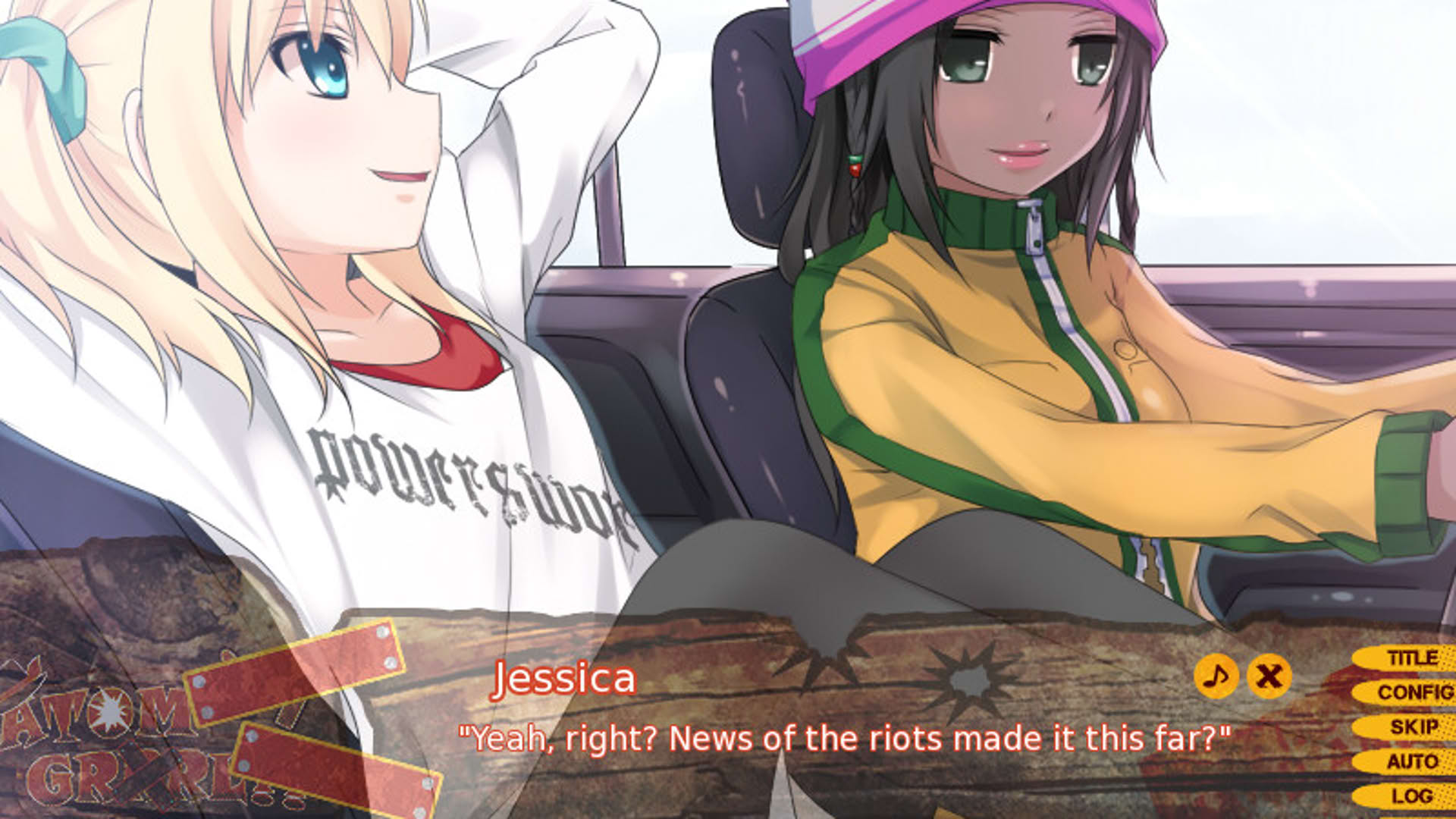 Screenshot for Atom Grrrl!!