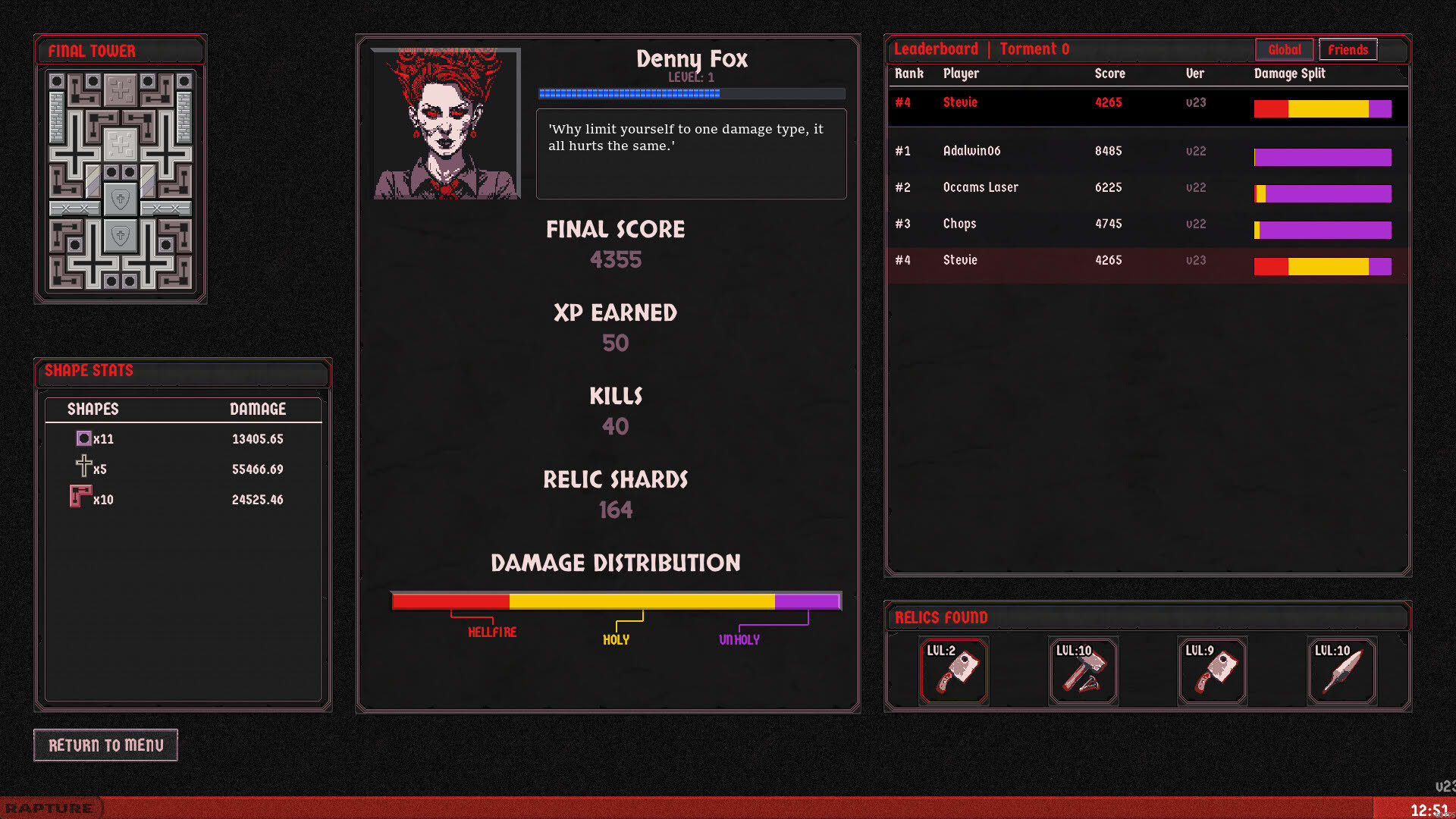 Screenshot for Heretic's Rapture