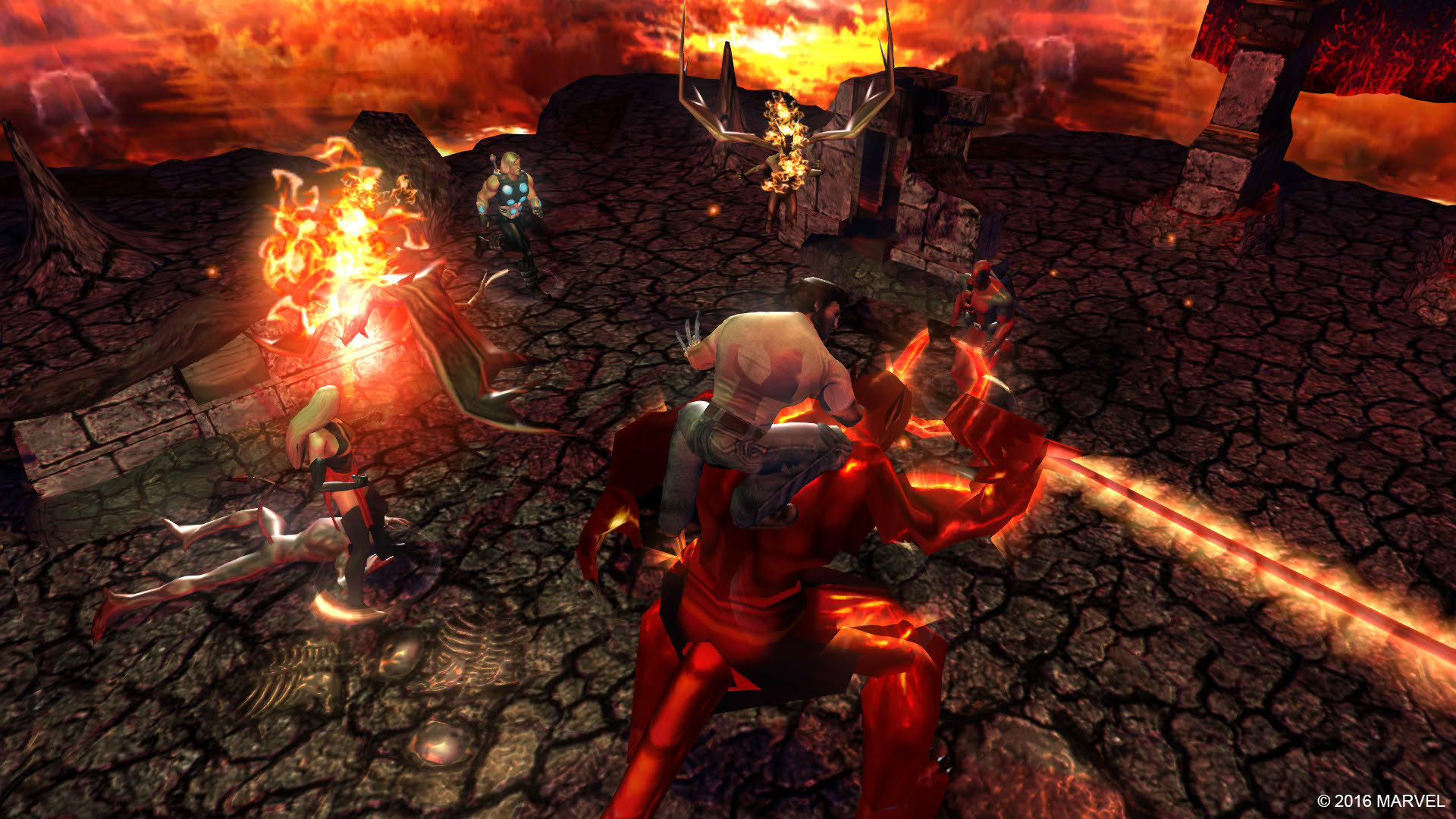 Screenshot for Marvel: Ultimate Alliance