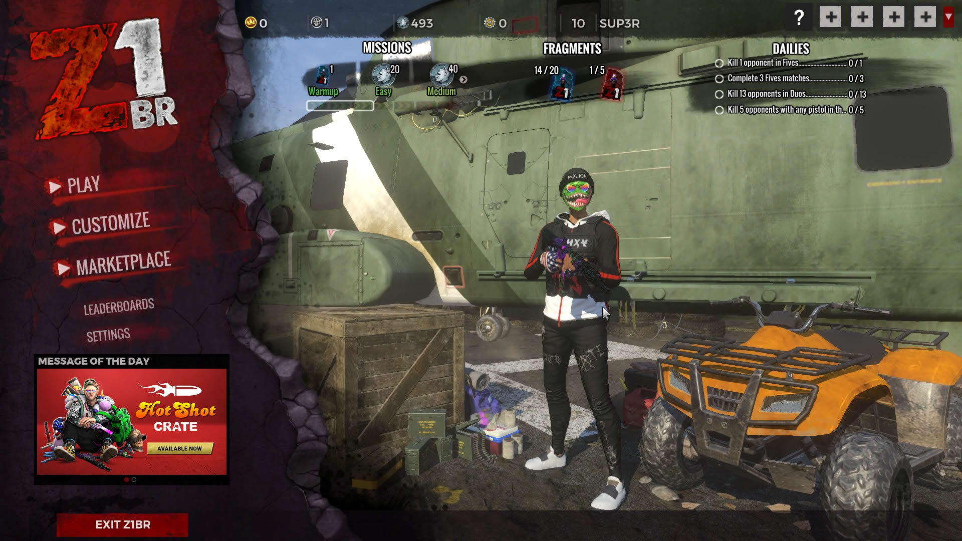 Screenshot for Z1: Battle Royale