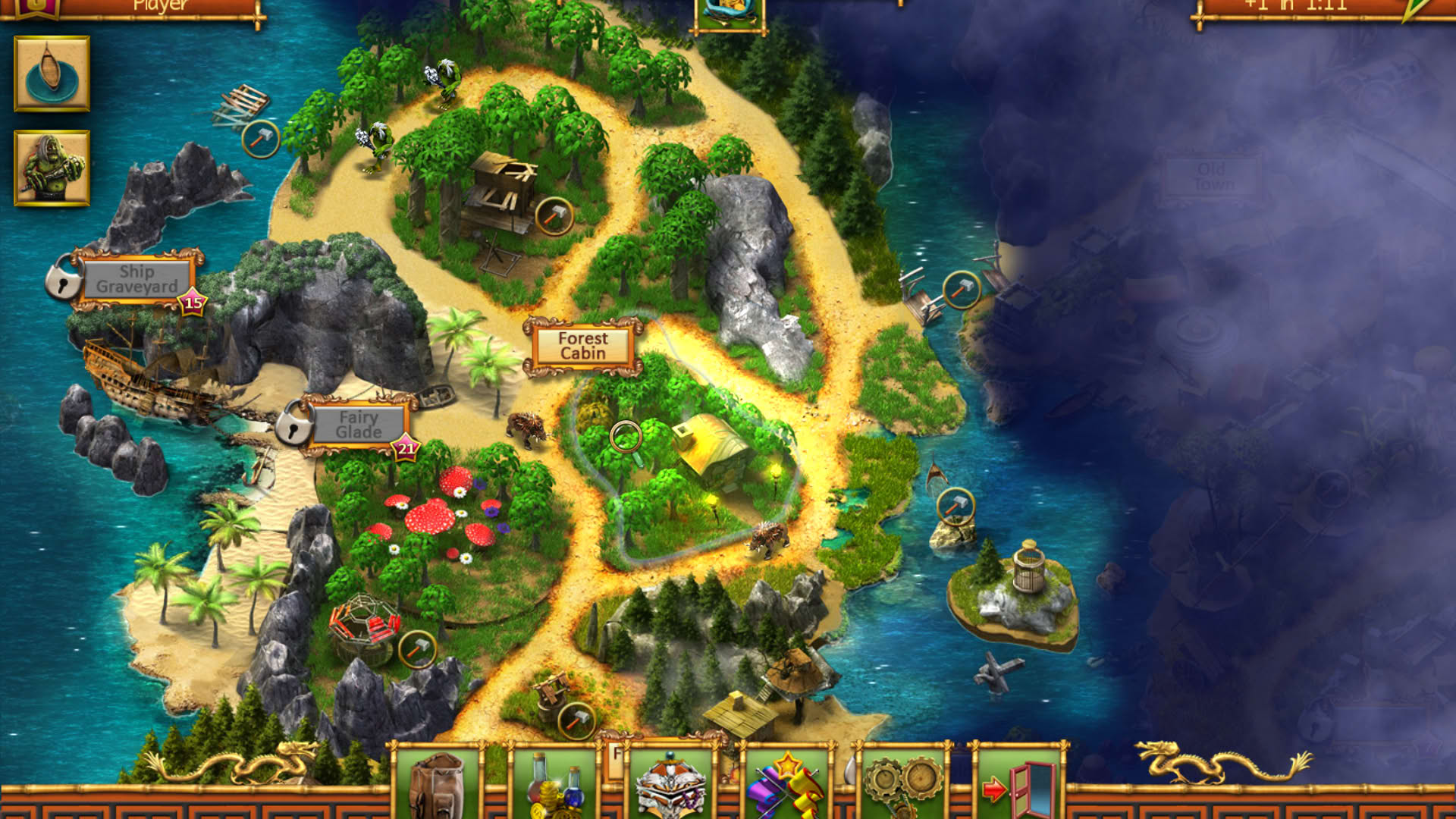 Screenshot for Lost Lands: Mahjong