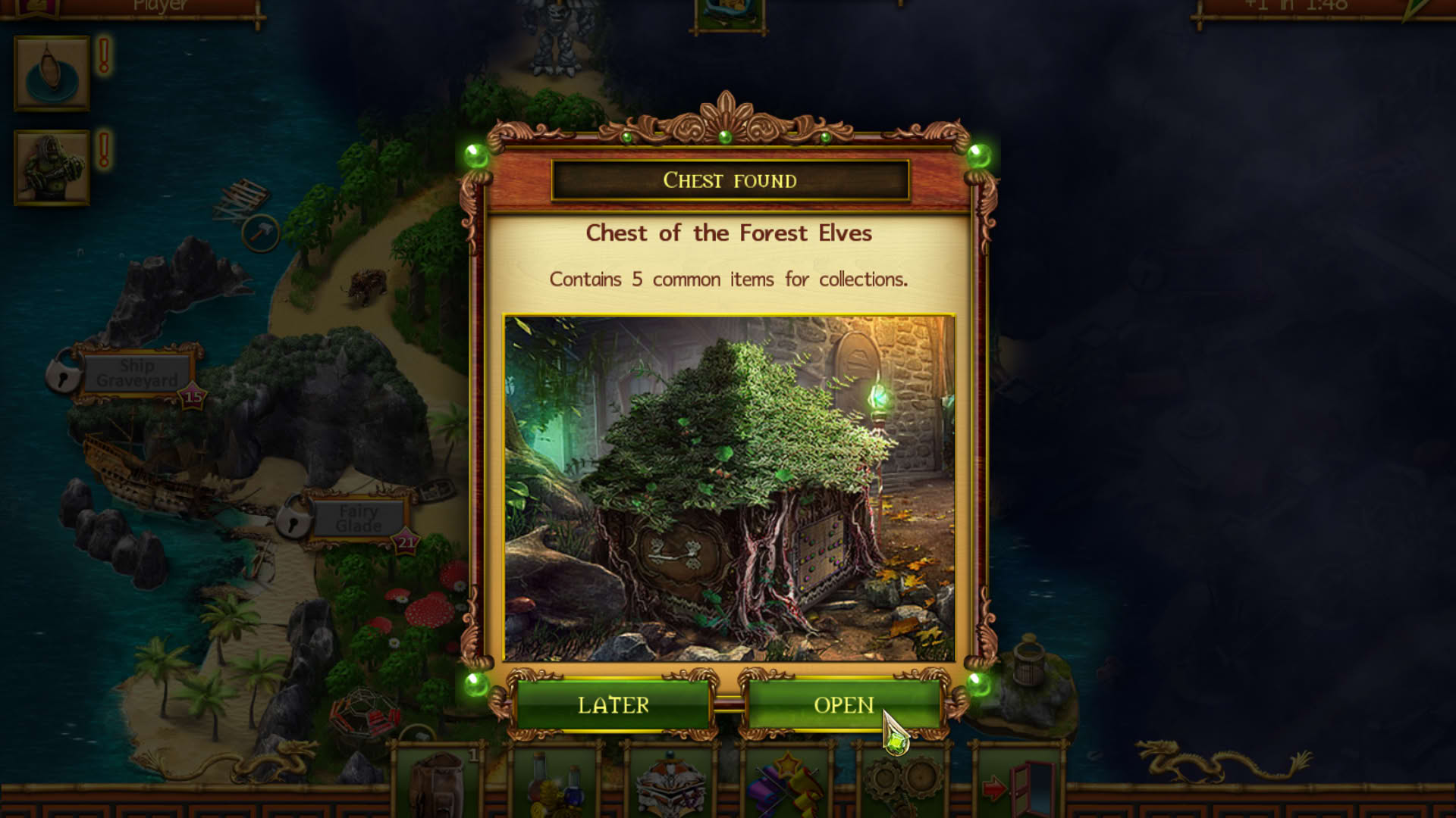 Screenshot for Lost Lands: Mahjong