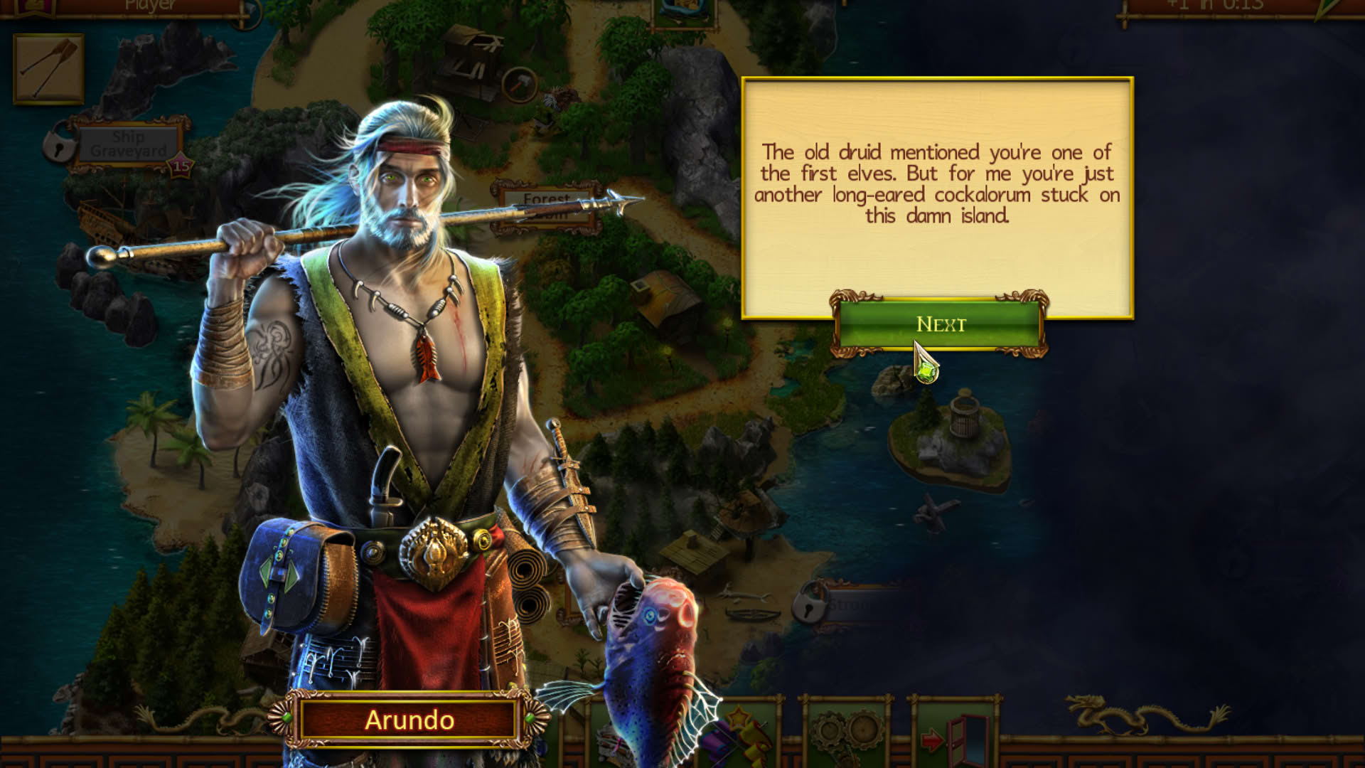 Screenshot for Lost Lands: Mahjong