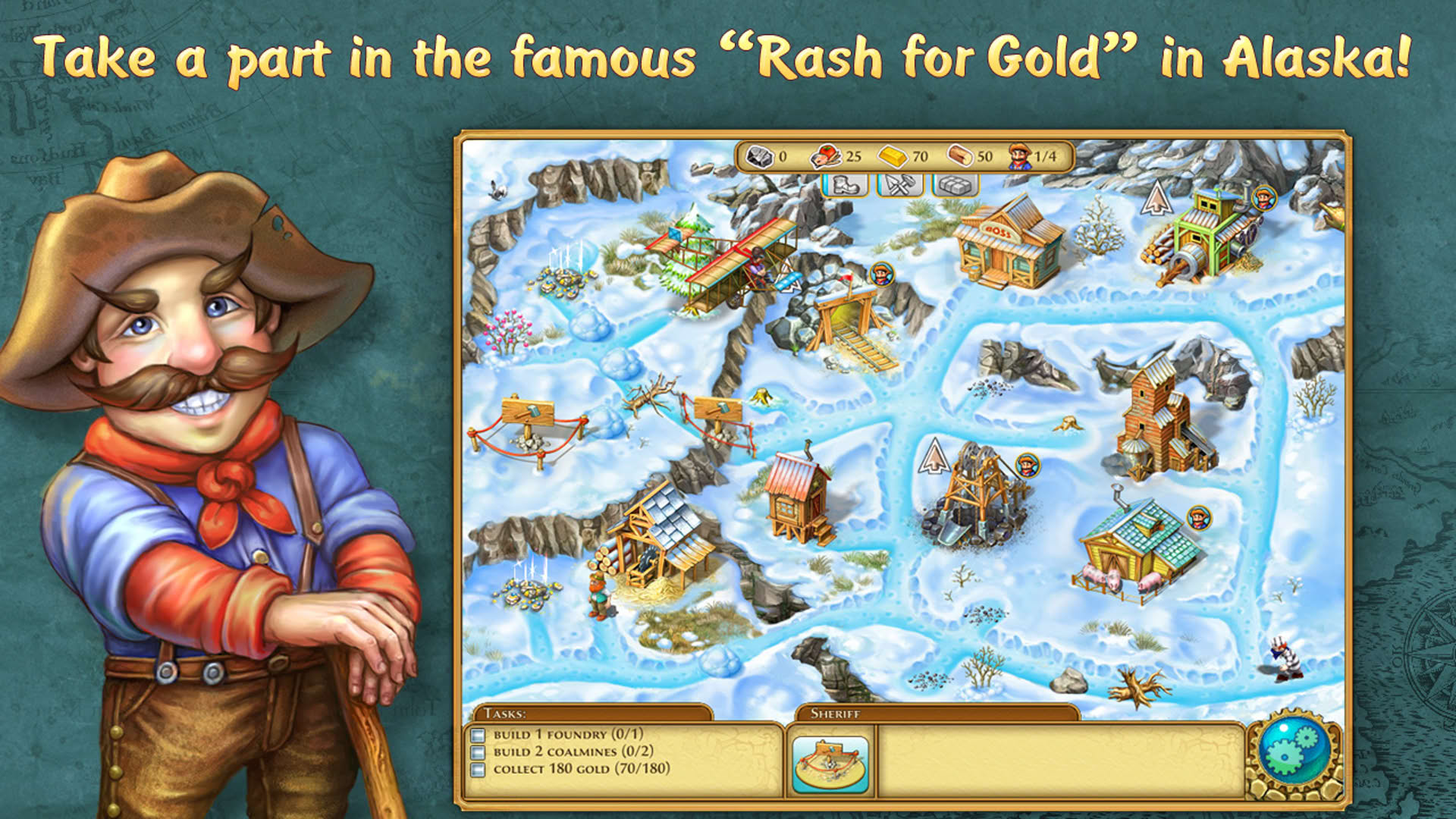 Screenshot for Rush for Gold: Alaska