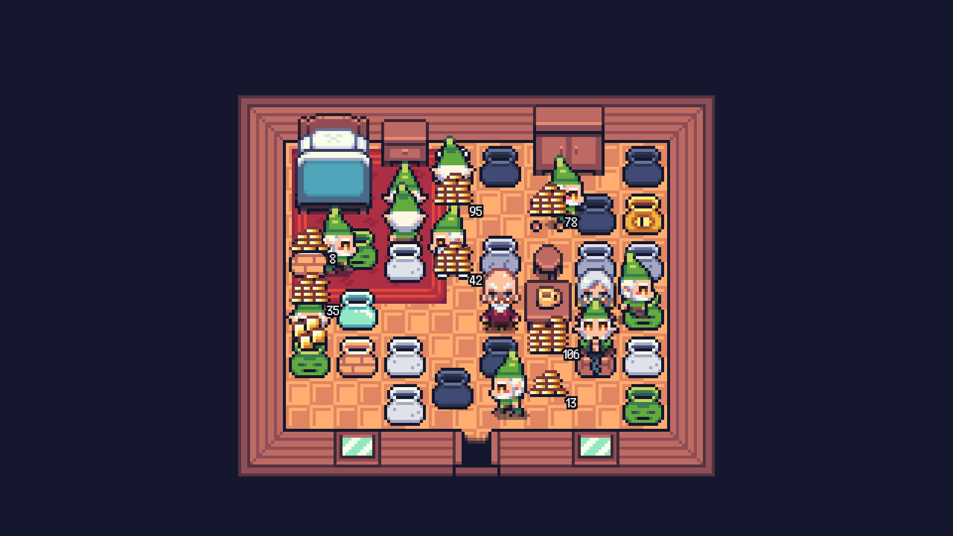 Screenshot for Greedy Greedy Gnomes