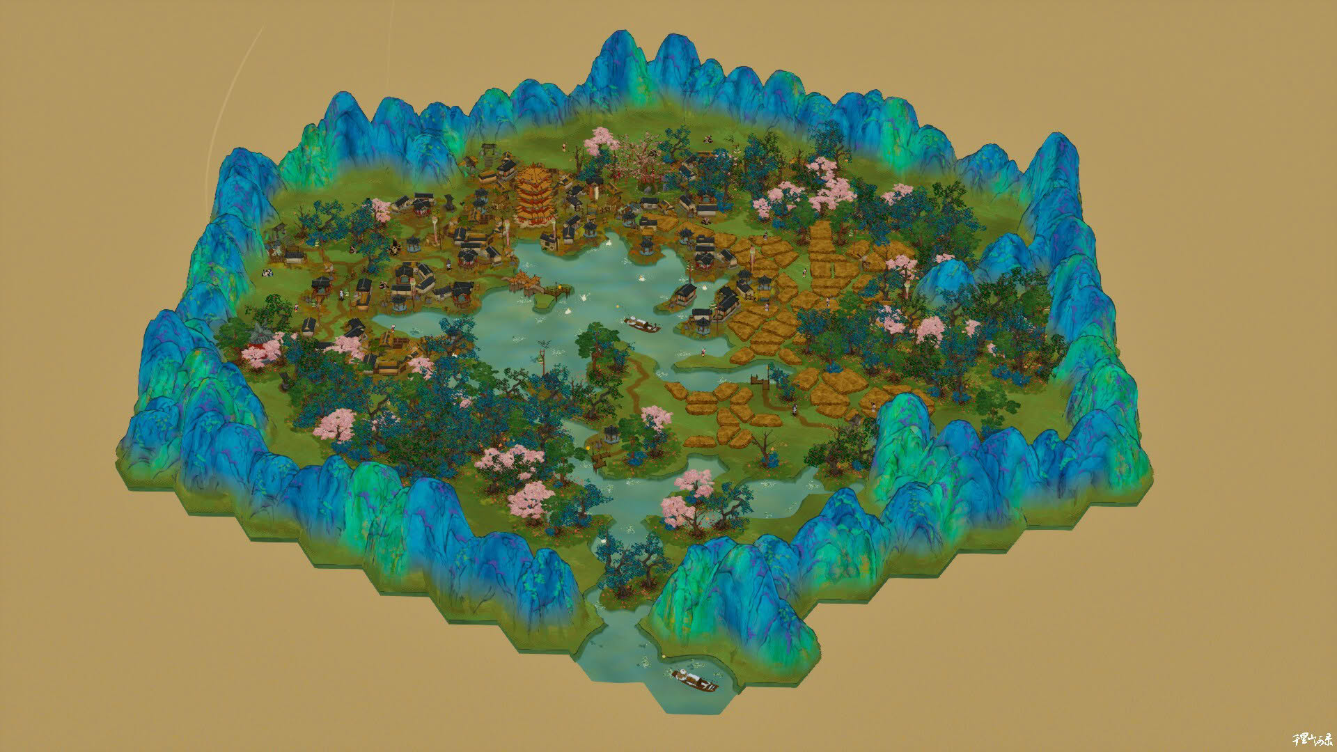 Screenshot for Qianli: The Vastscape Scroll