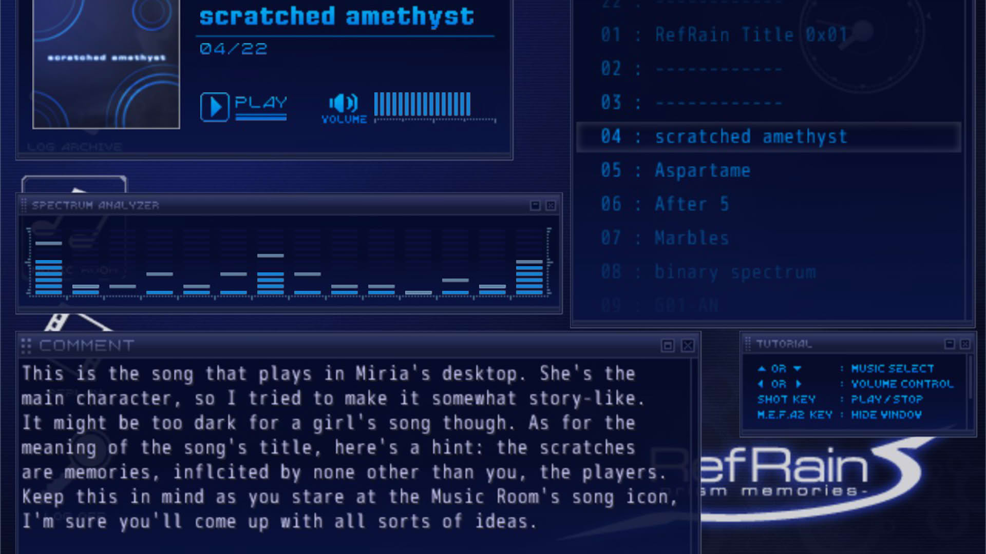 Screenshot for RefRain: Prism Memories