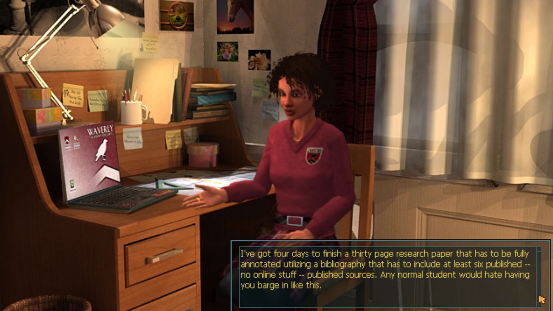 Screenshot for Nancy Drew: Warnings at Waverly Academy