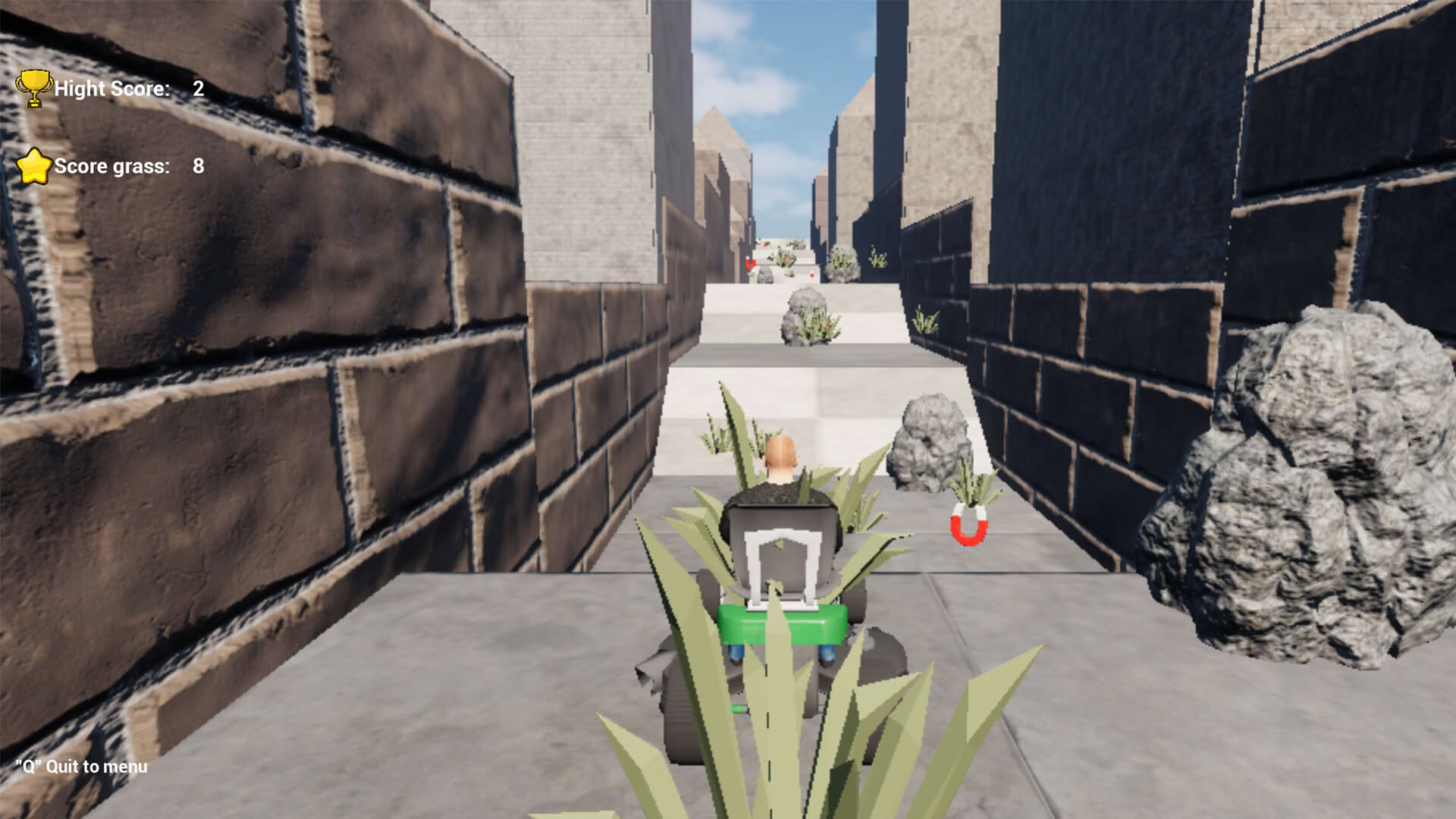 Screenshot for Lawnmower Runner