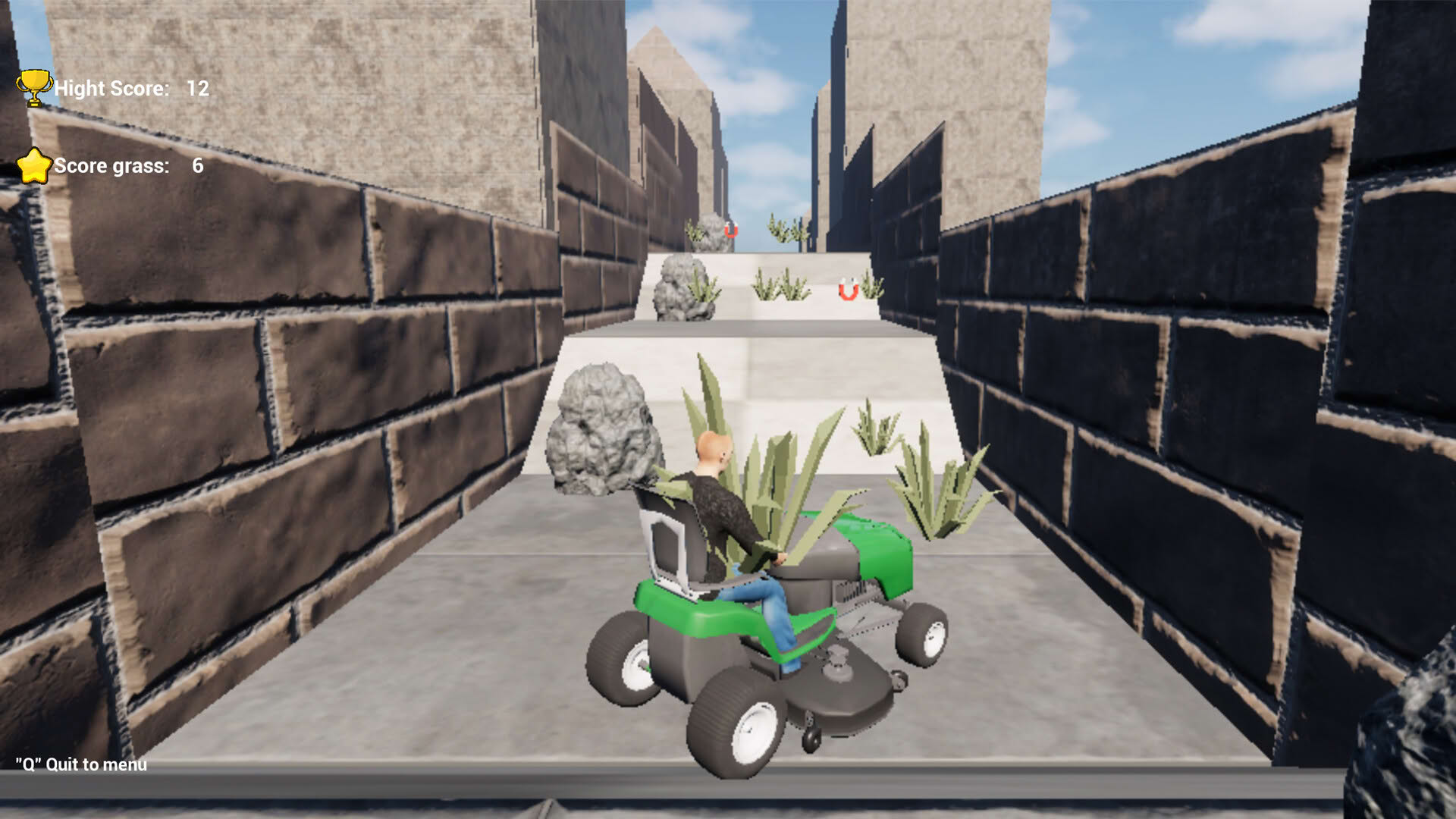 Screenshot for Lawnmower Runner