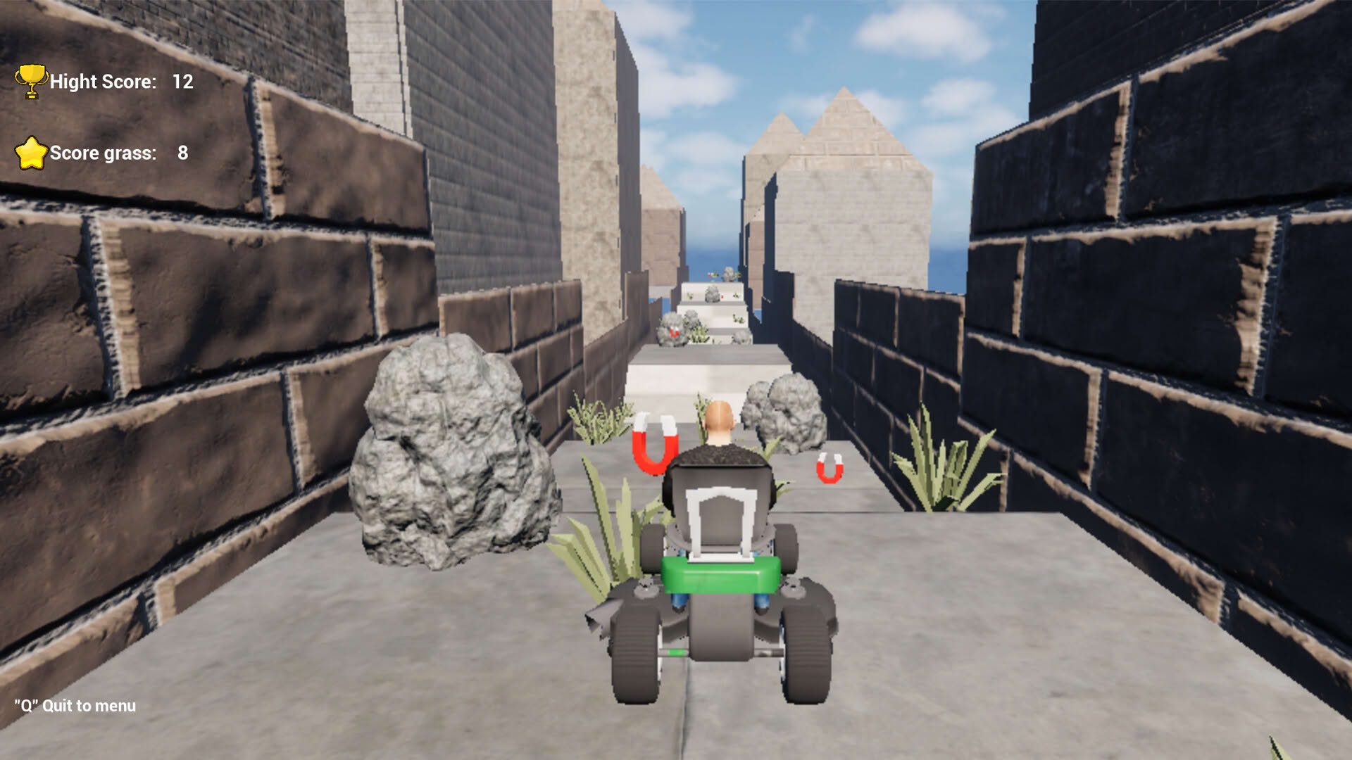 Screenshot for Lawnmower Runner