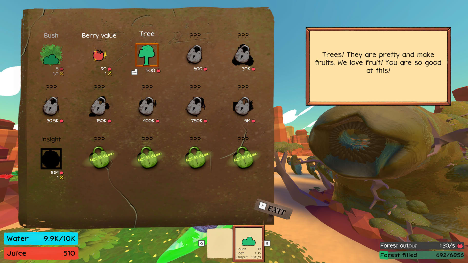 Screenshot for Feed the Forest