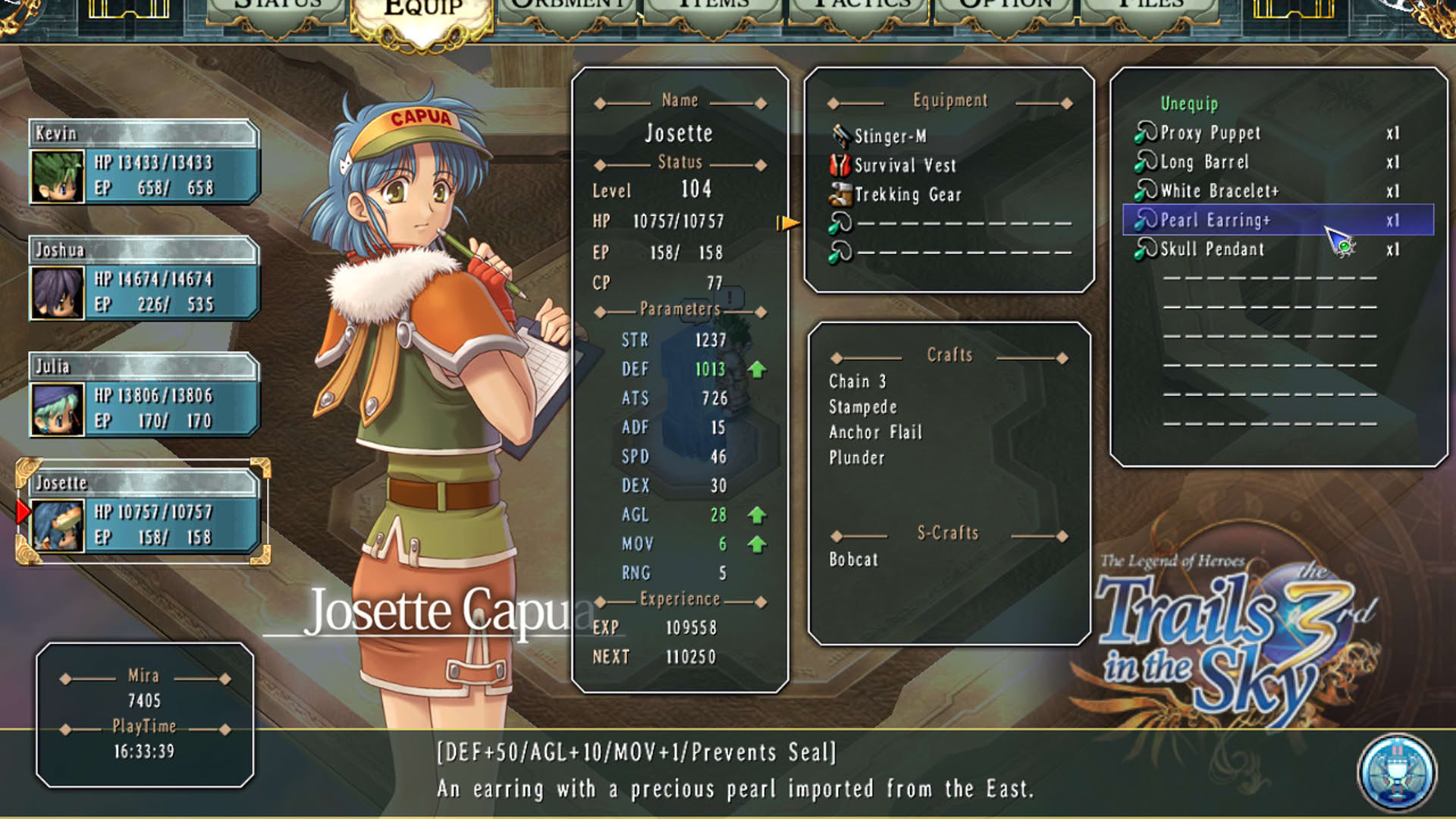 Screenshot for The Legend of Heroes: Trails in the Sky the 3rd