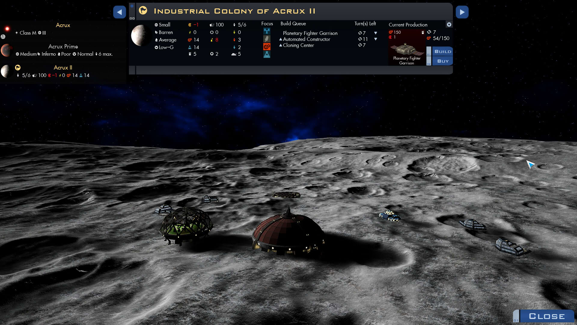 Screenshot for Lord of Rigel