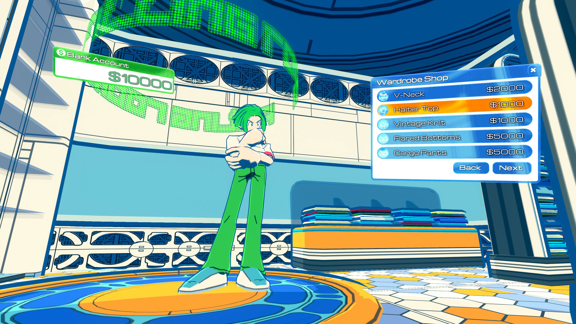 Screenshot for Virtuoso Skins Game