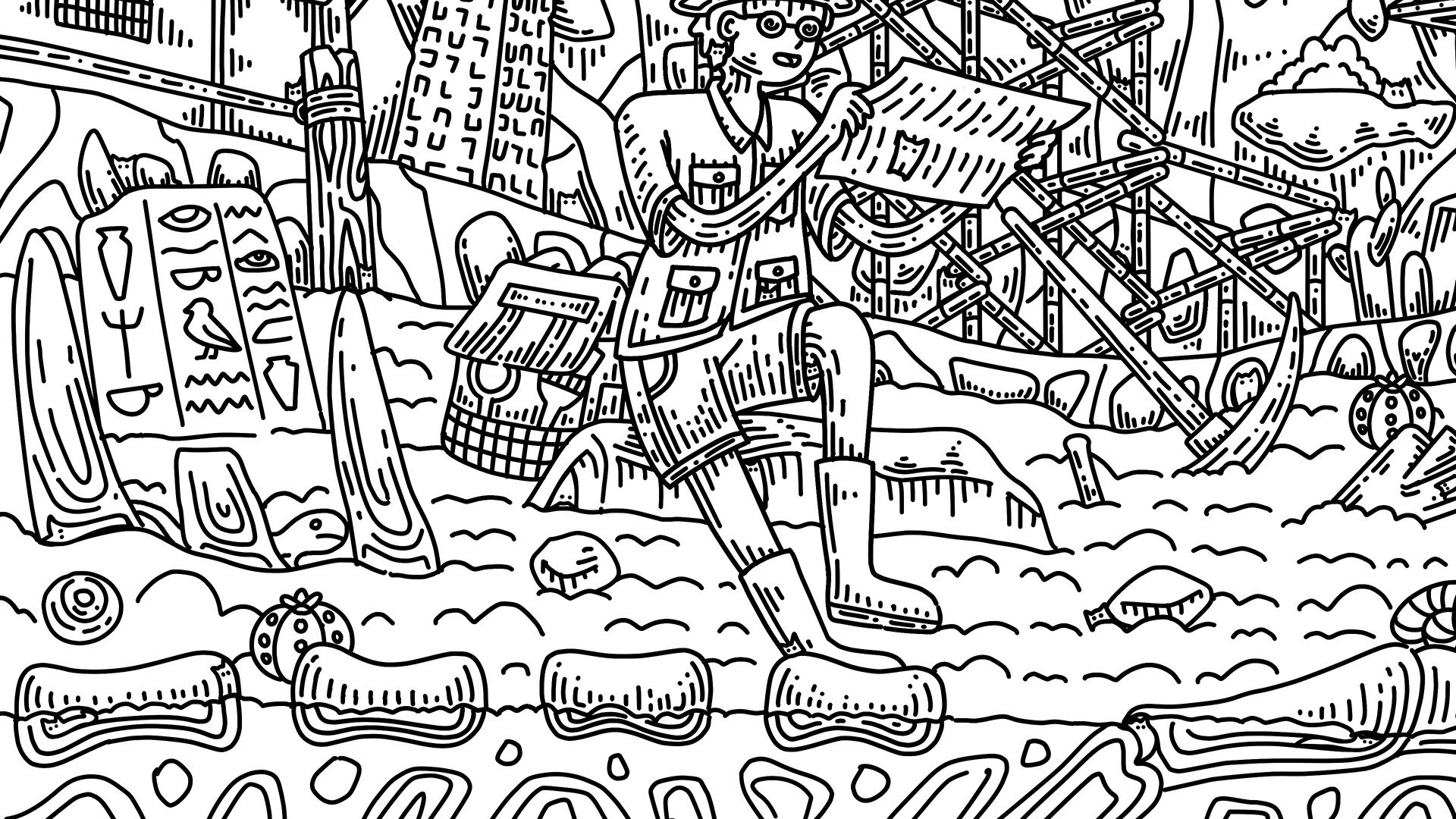 Screenshot for 100 Archeology Cats