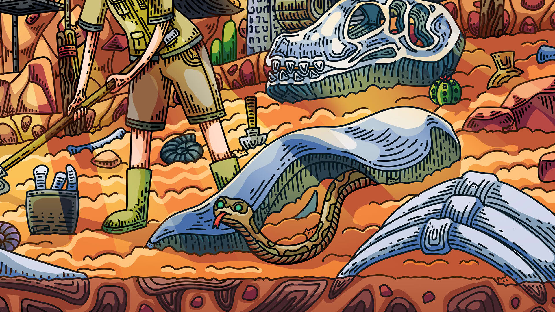 Screenshot for 100 Archeology Cats