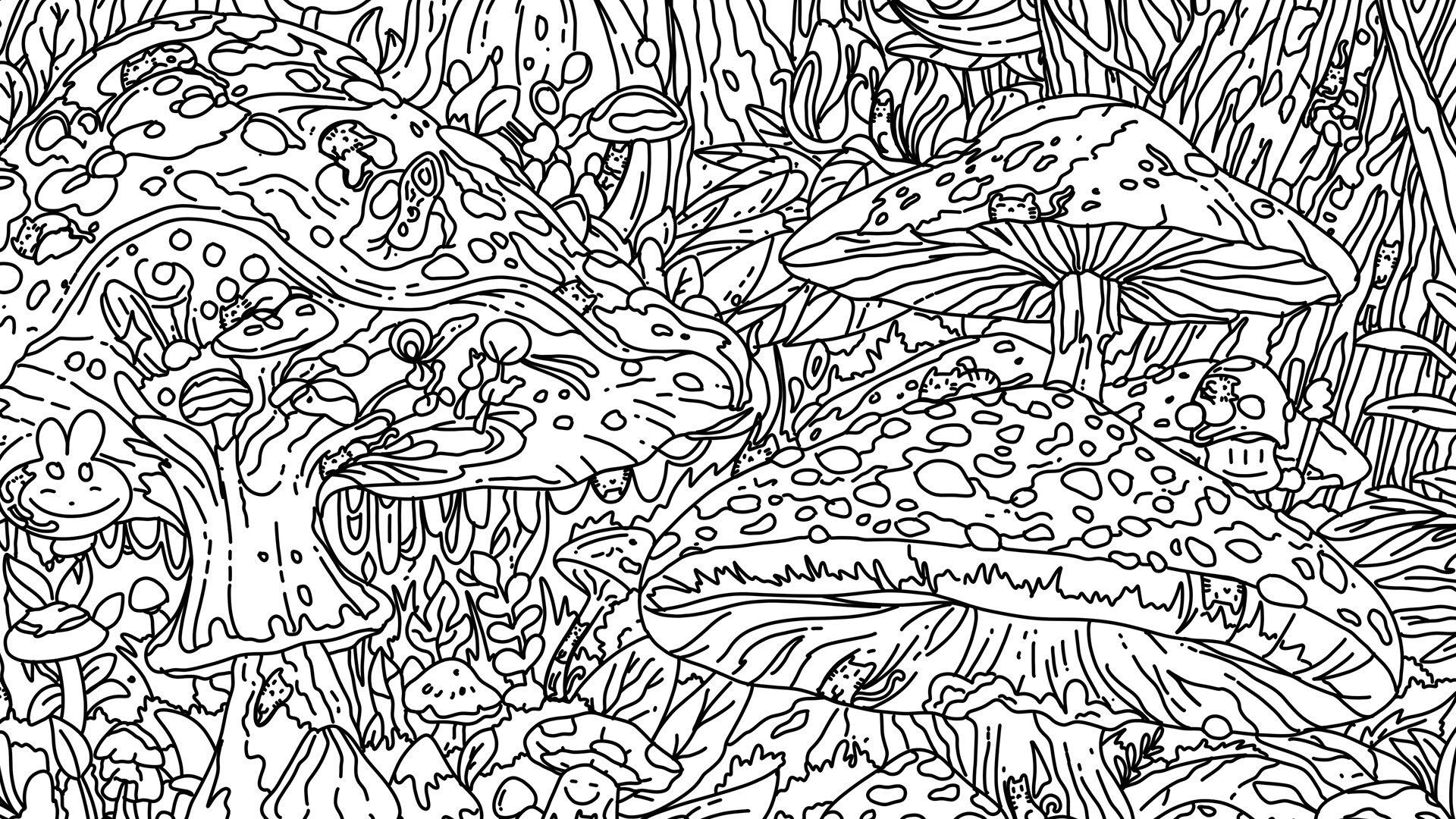 Screenshot for 100 Mushroom Cats