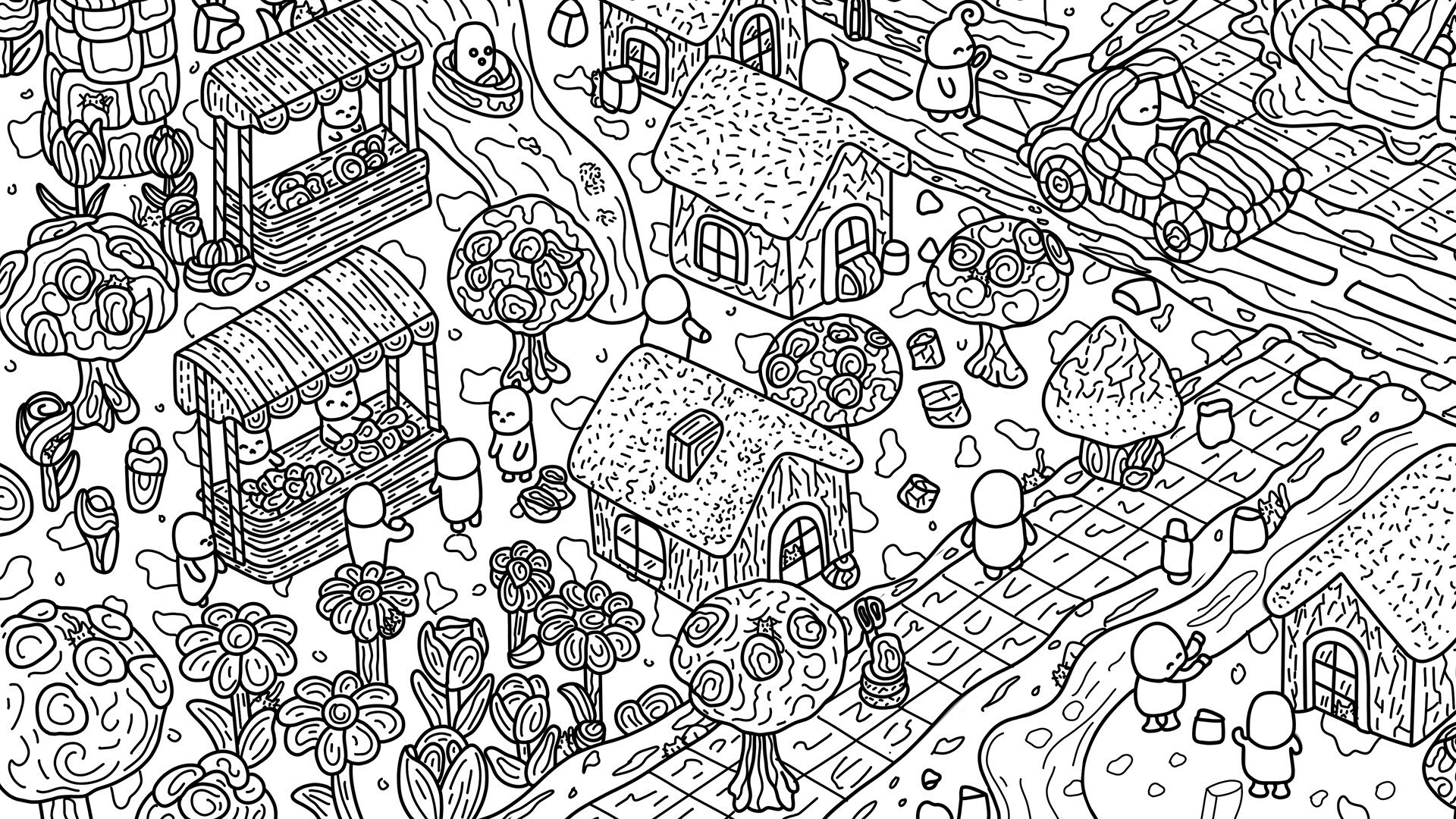 Screenshot for 100 Marshmallow Cats